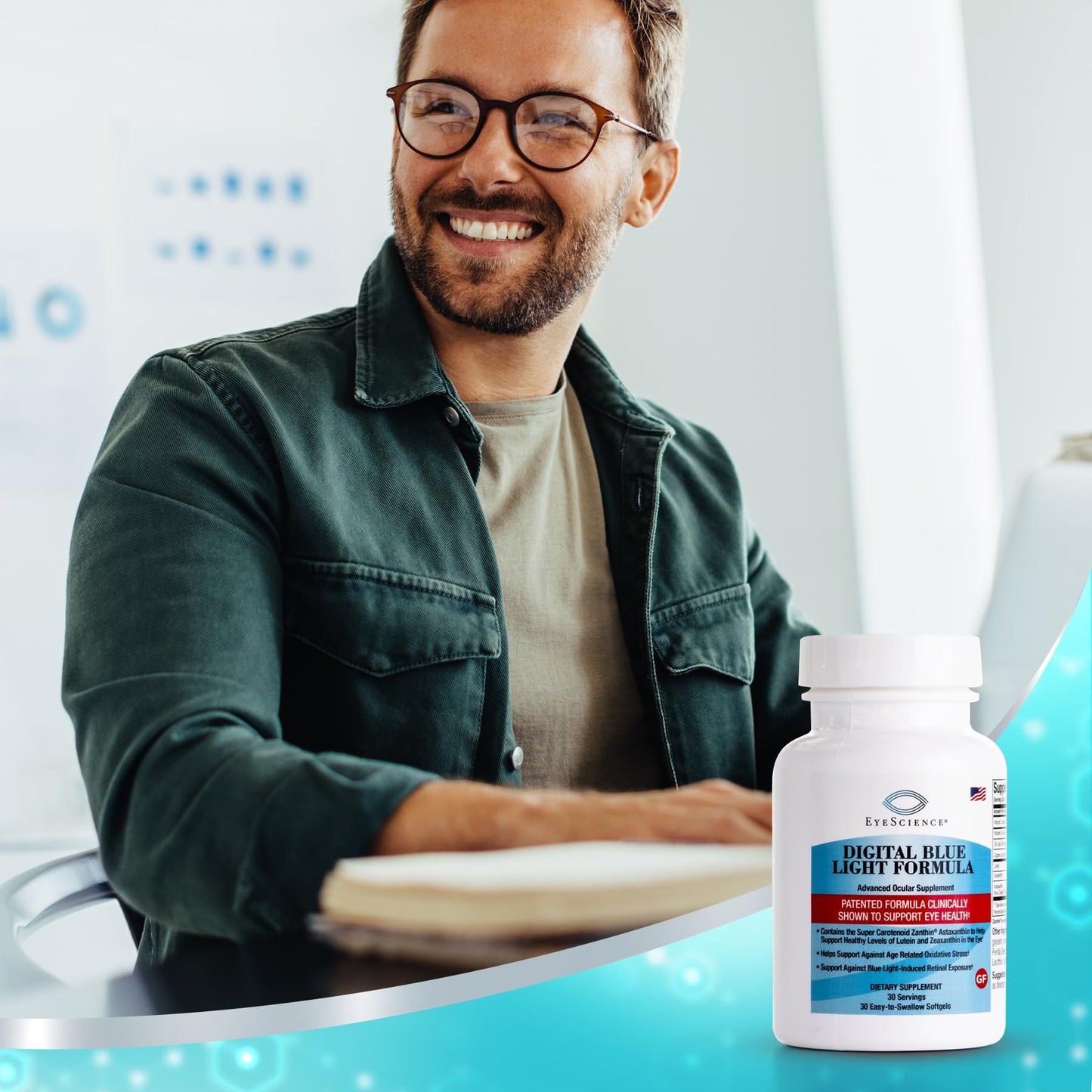 EyeScience Digital Blue Light Formula Softgel 30 Count
