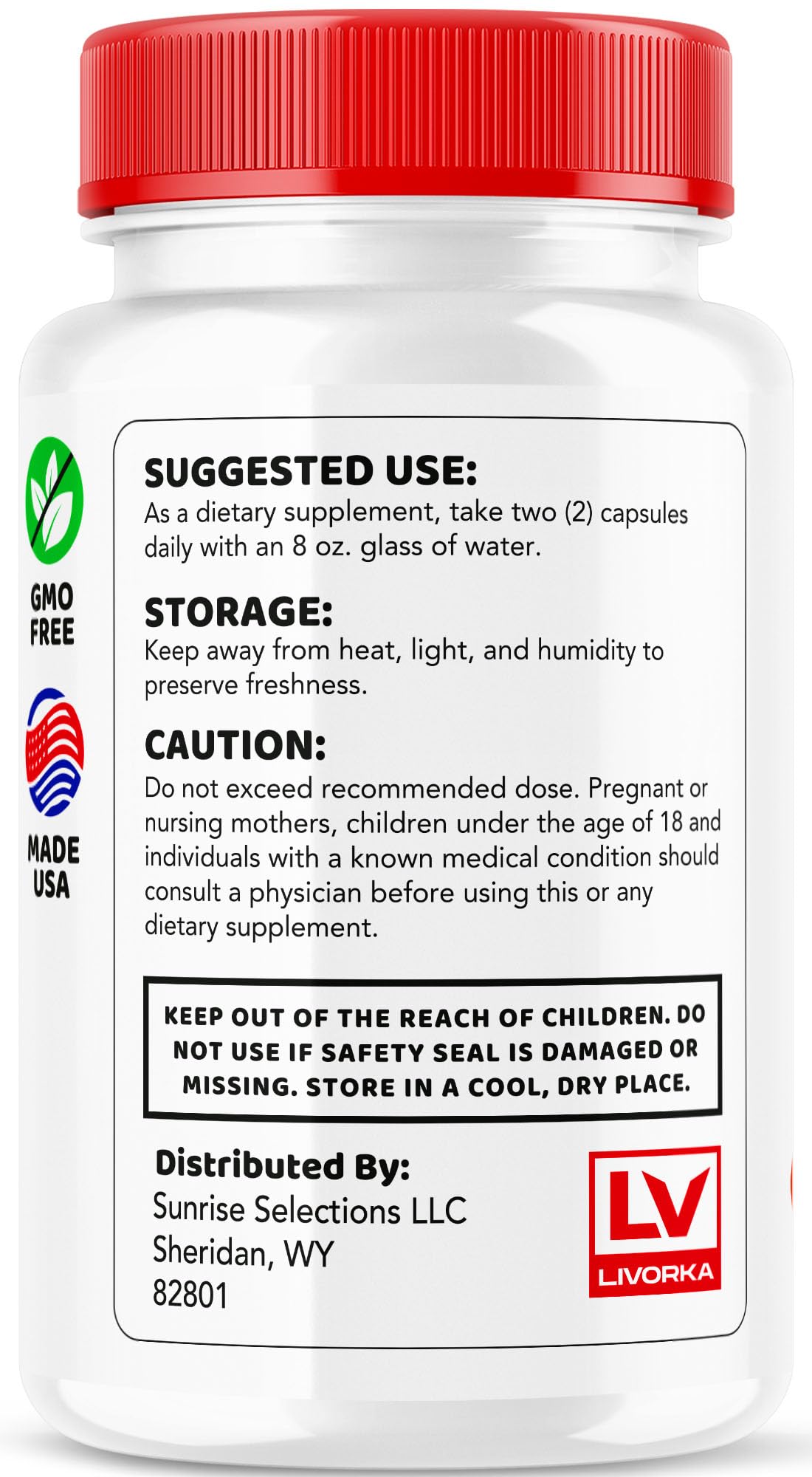 LIVORKA CoreSpark Capsules 180 Capsules