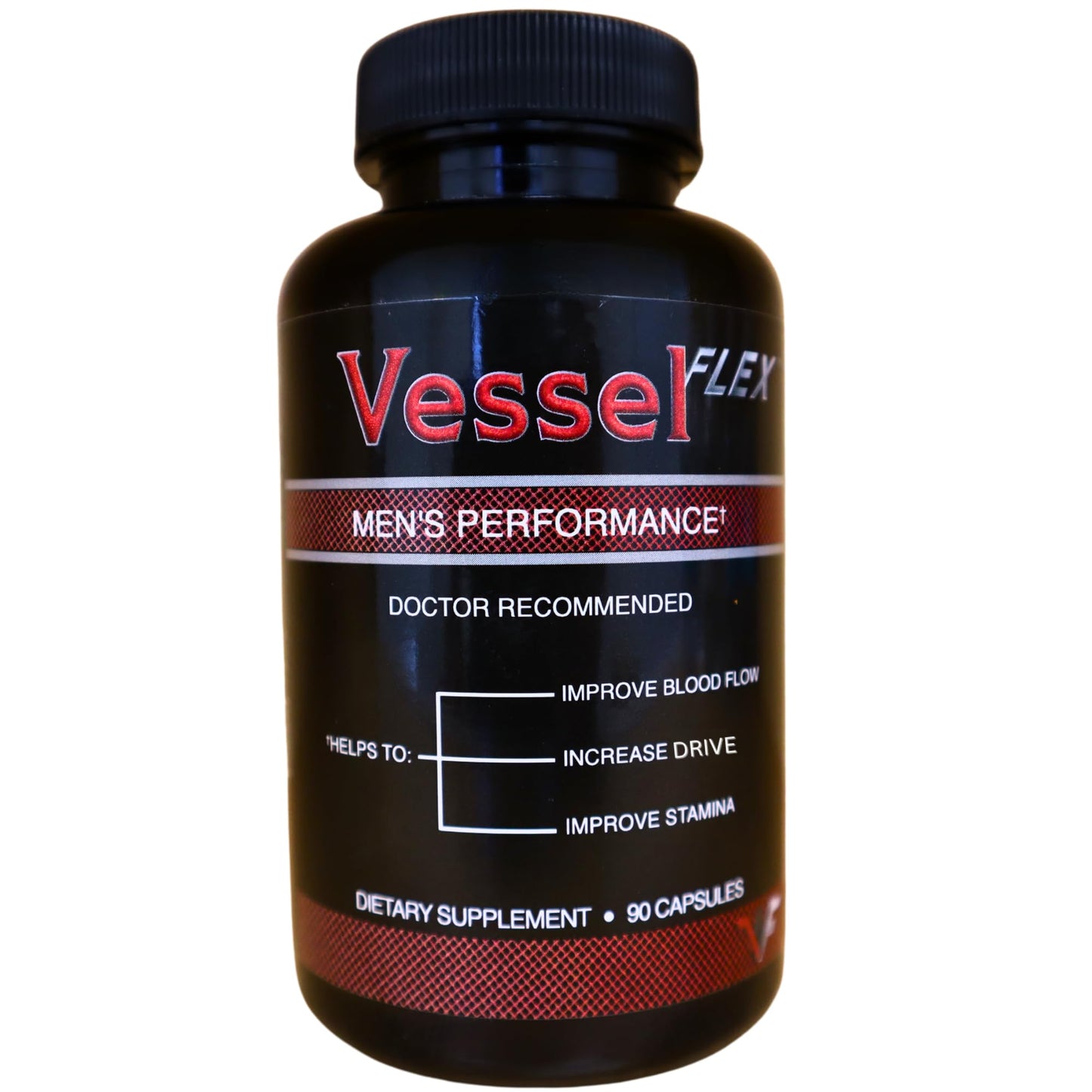 VesselFLEX Super Nitric Oxide Booster for Men Capsule 90 Count