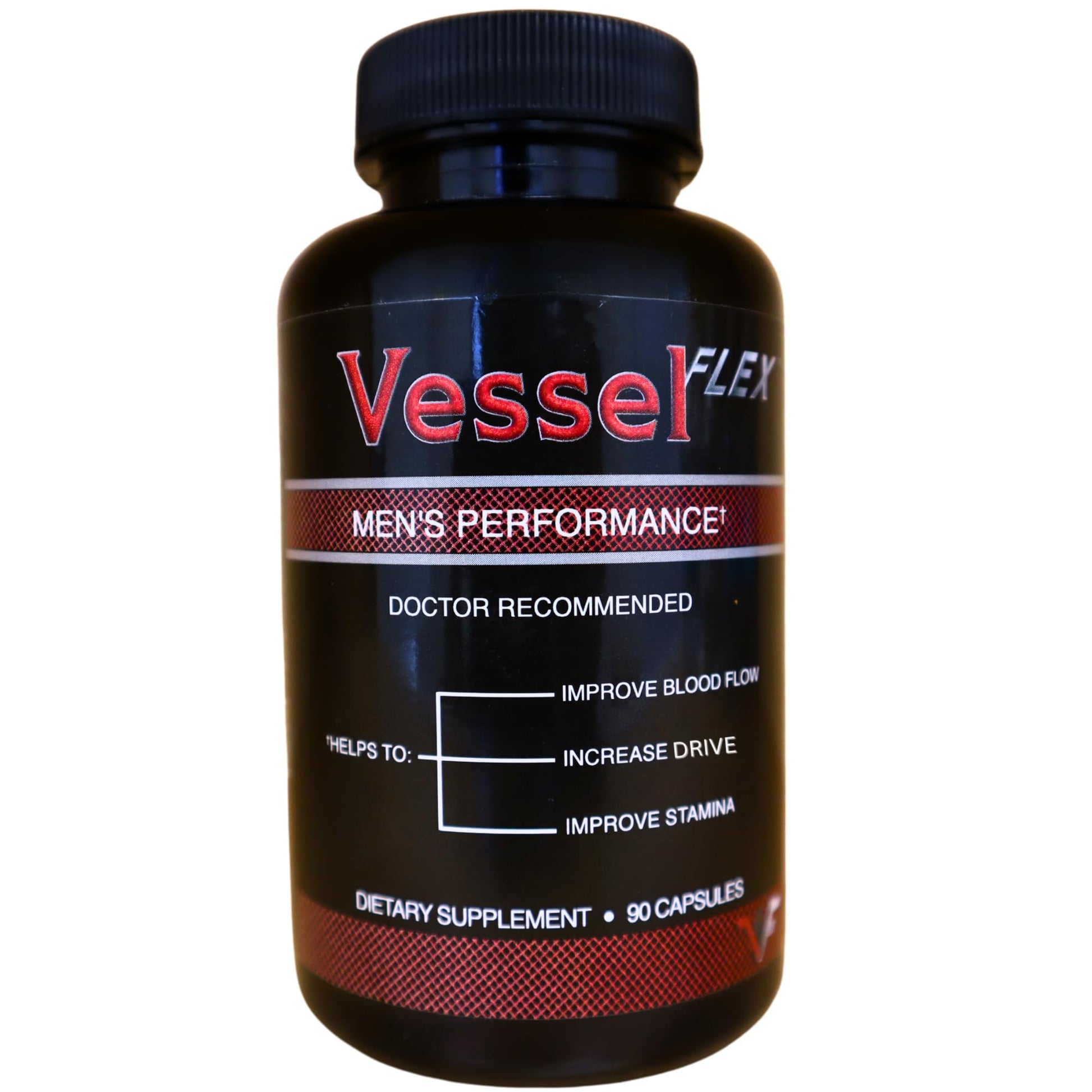 VesselFLEX Super Nitric Oxide Booster for Men Capsule 90 Count