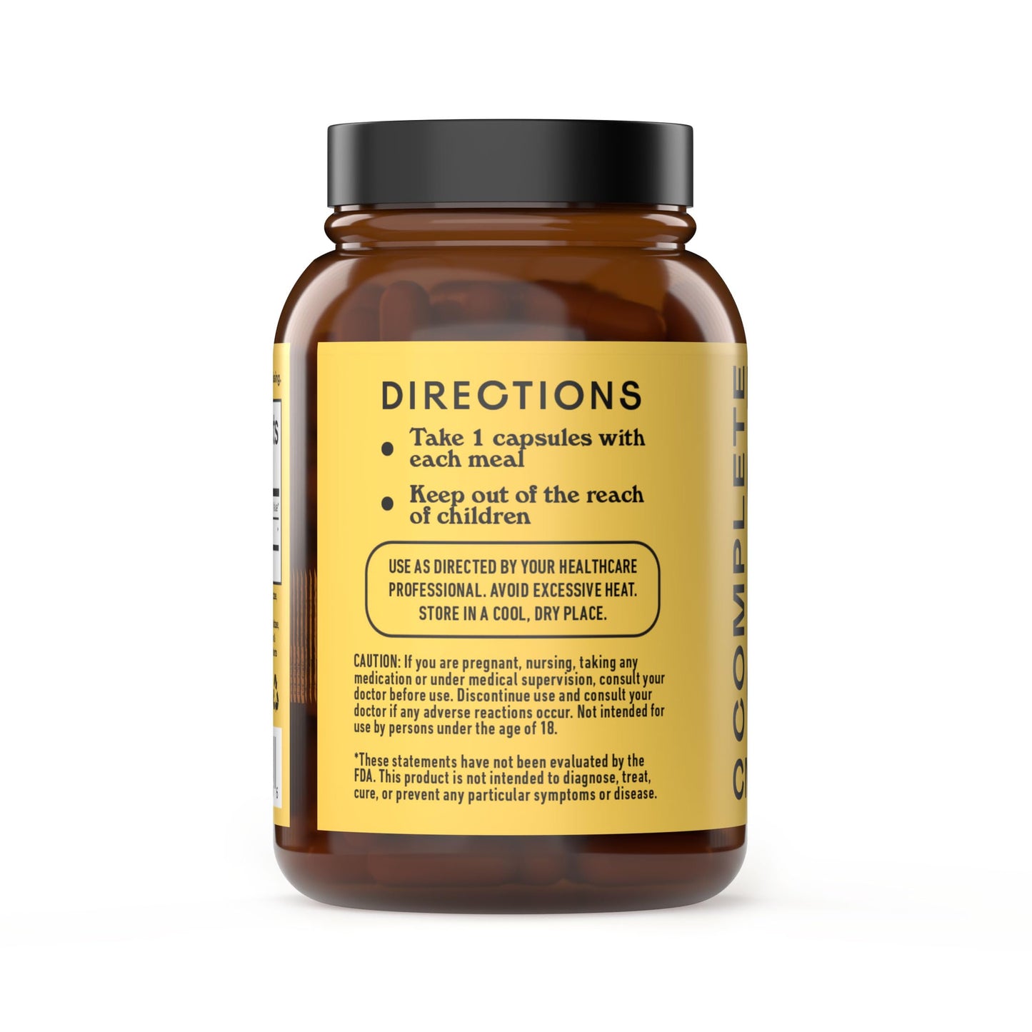 Complete Natural Products Digestive Enzyme Capsules, 60 Count