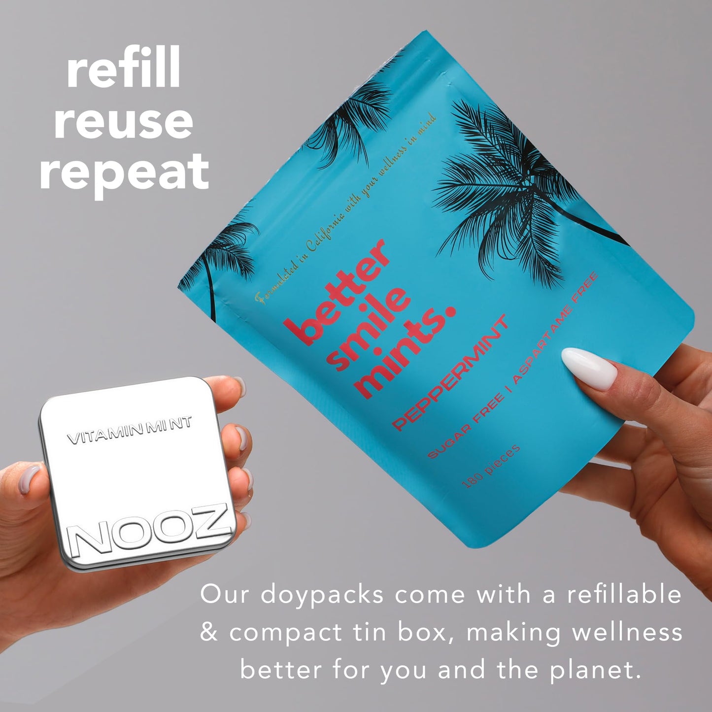 NOOZ Better Smile Mints 180 Tablets