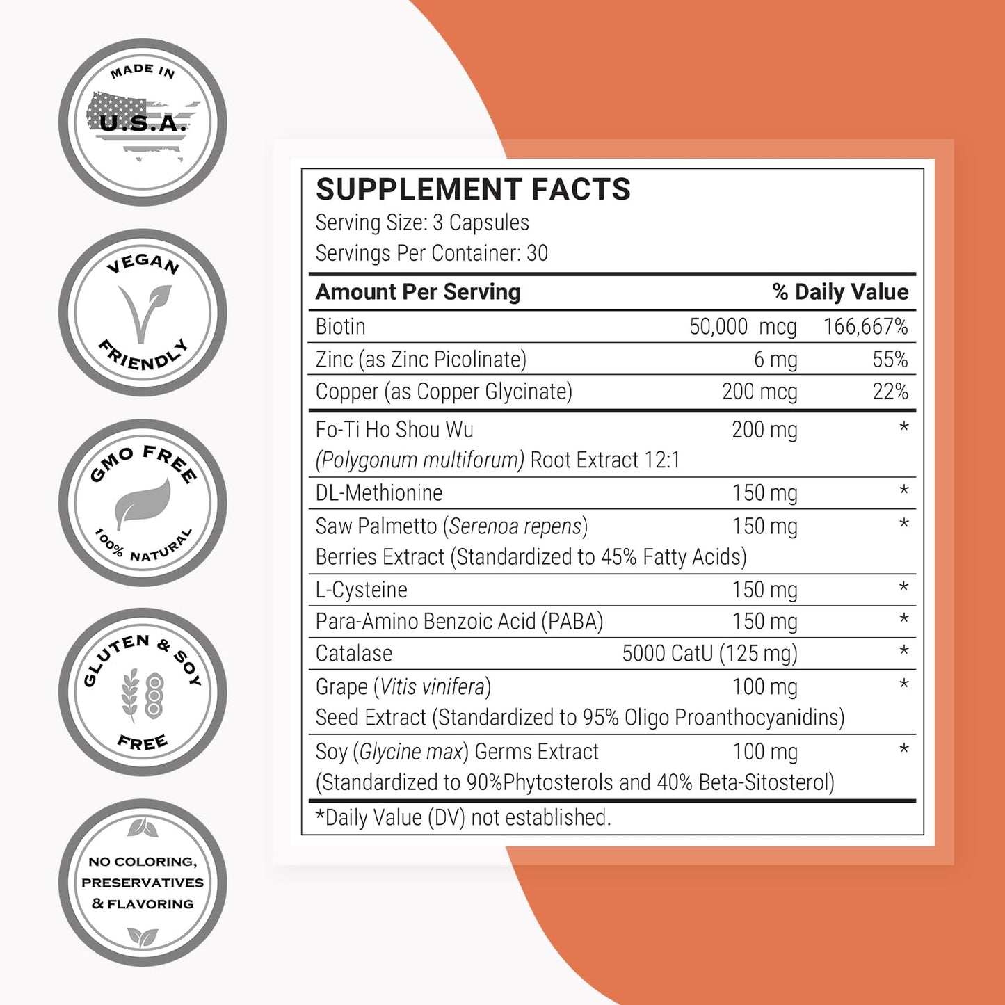 Supersmart Grey Hair Formula Advanced Formula Capsule 90 Count