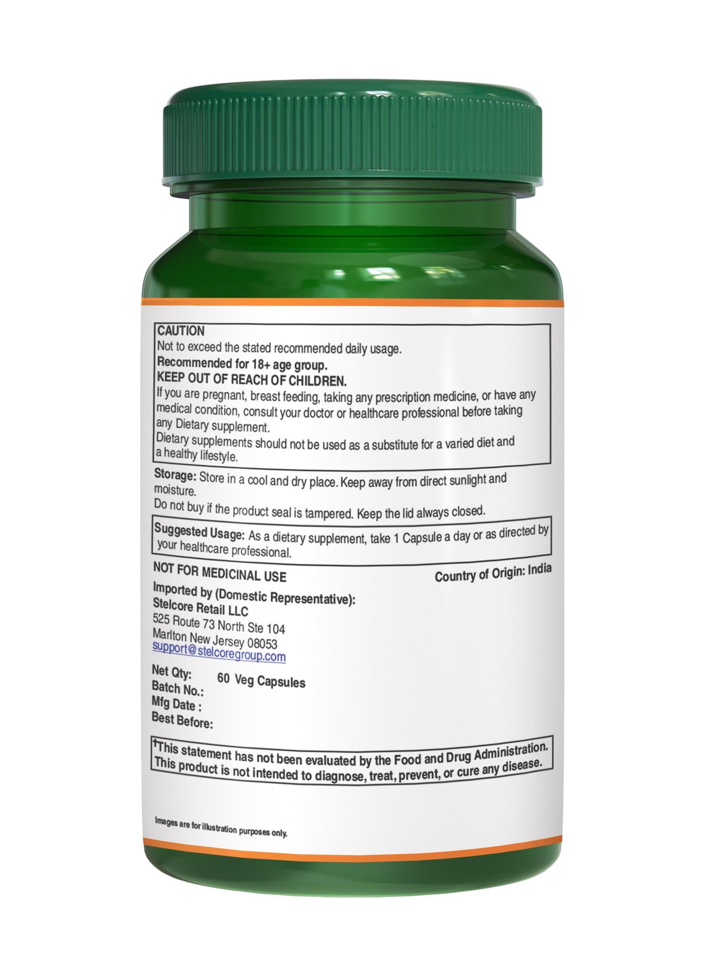 Pure Nutrition Natural Treasures Tulsi Extract 708mg Capsules 60 Count