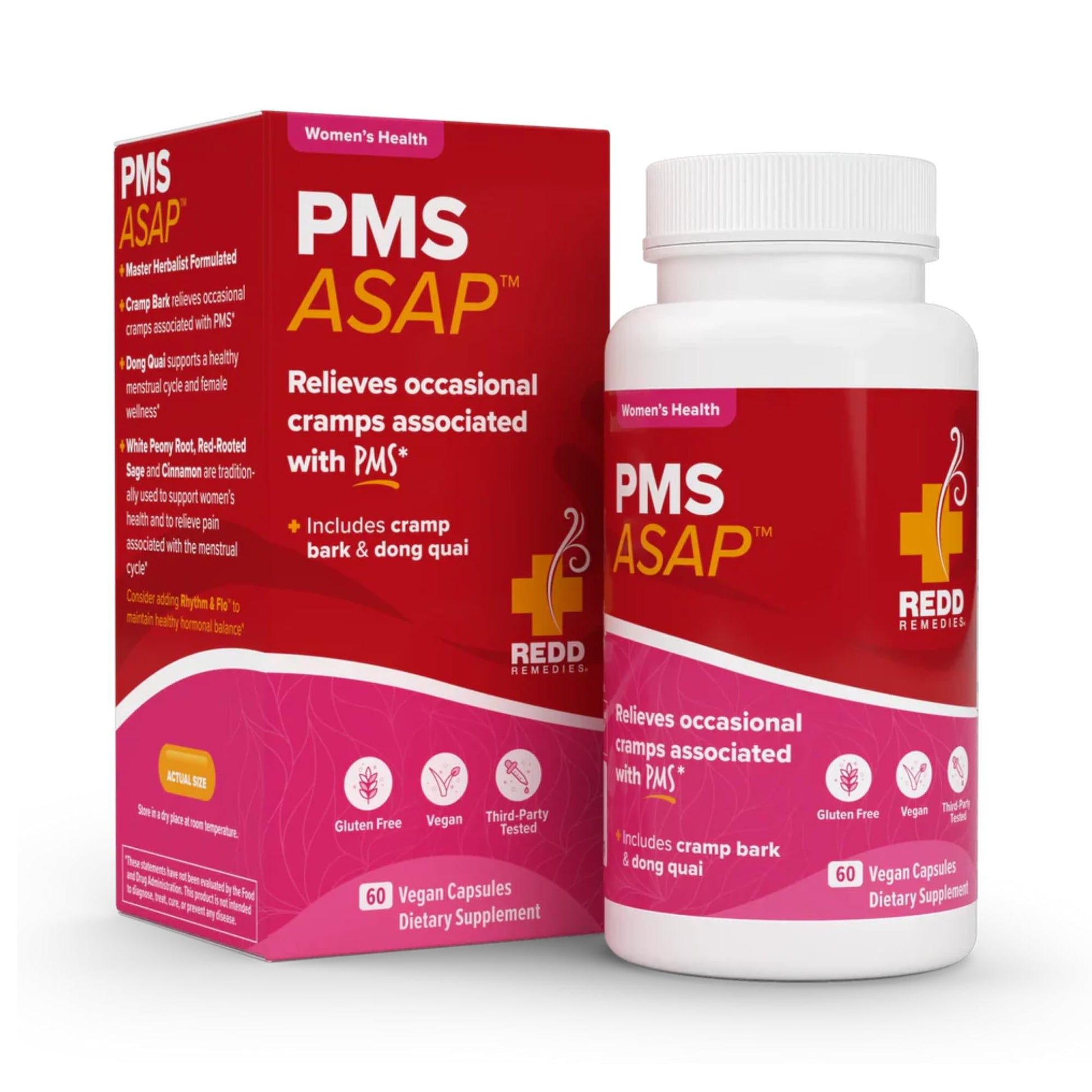 Redd Remedies PMS ASAP Capsule 60 Count