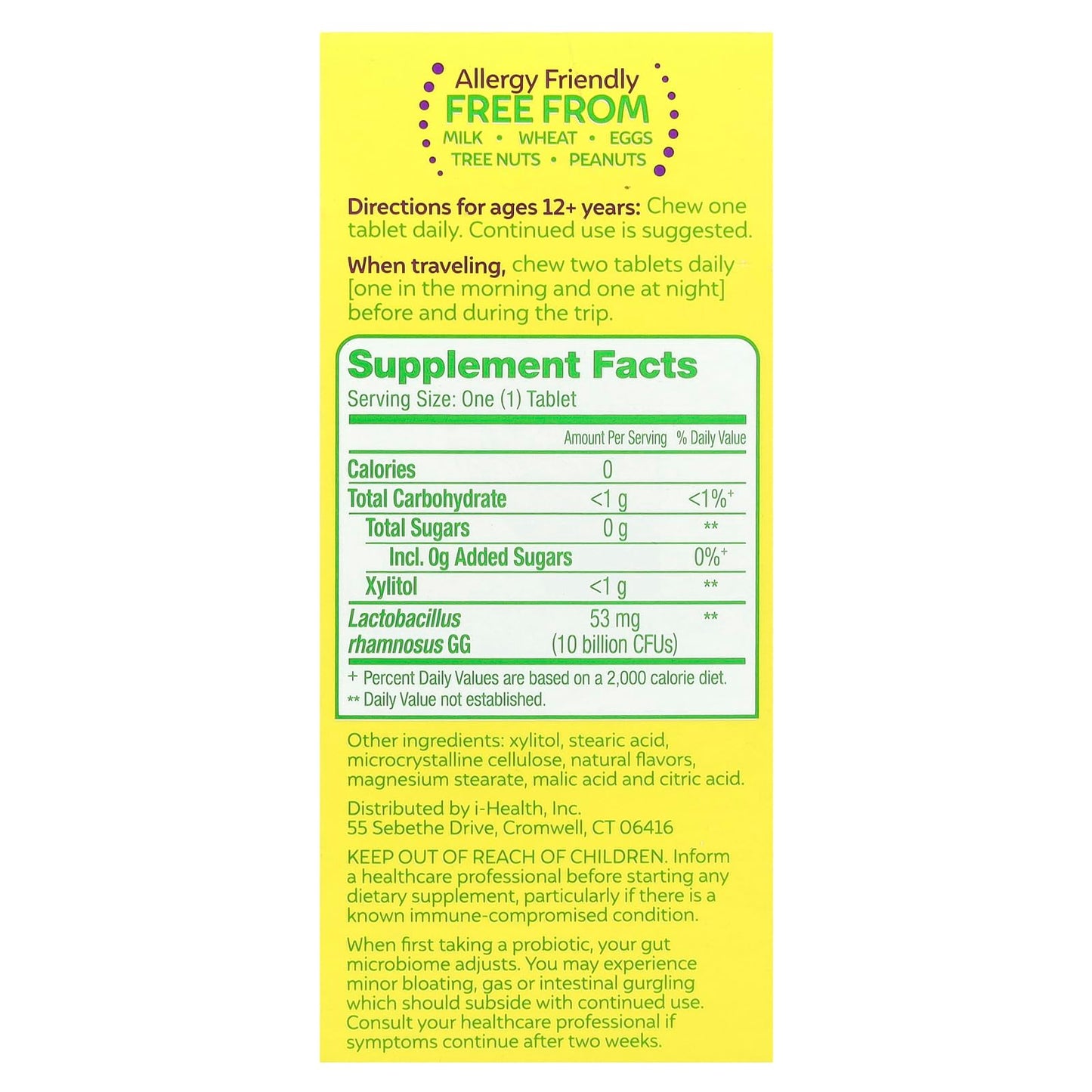 Culturelle Probiotic Tablet 3.2