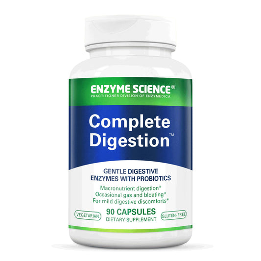 Enzyme Science Complete Digestion Probiotic Capsules, 90 Count