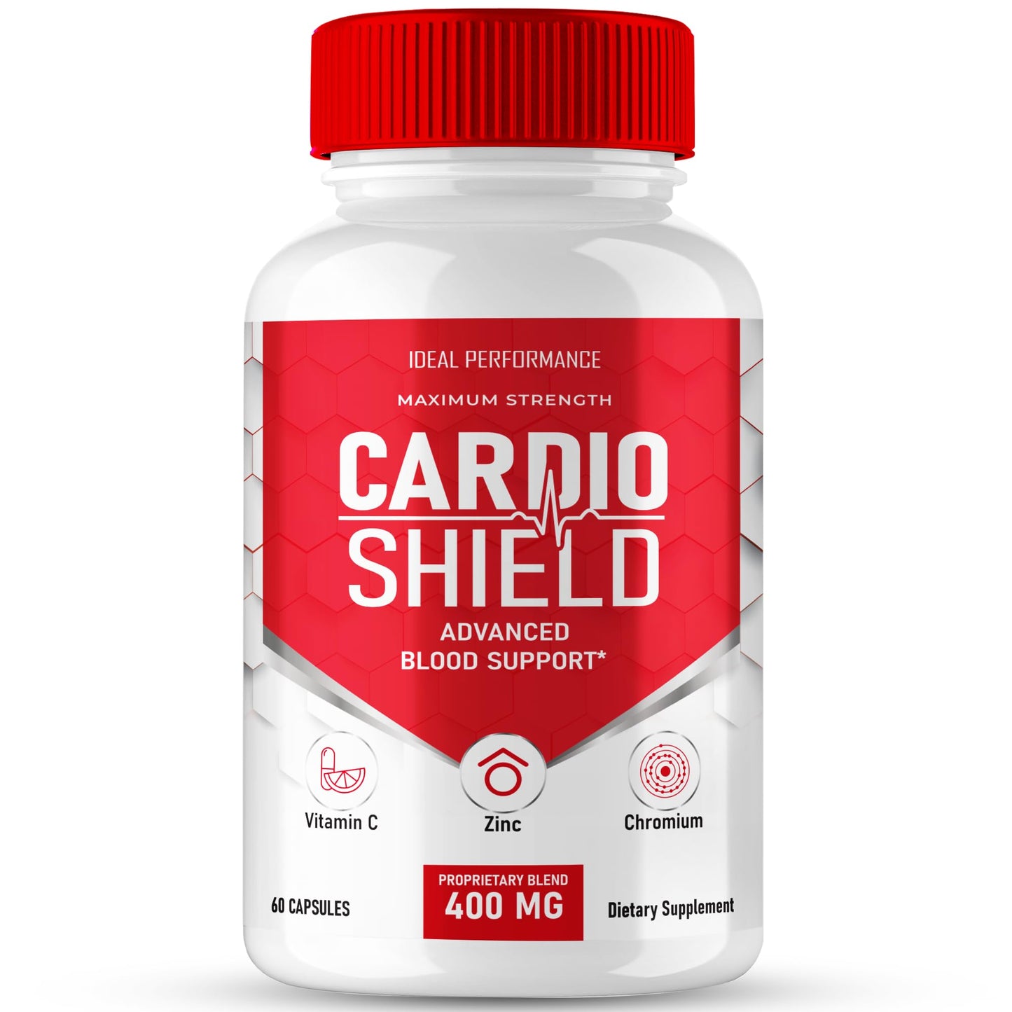 IDEAL PERFORMANCE Cardio Shield Advanced Blood Formula Capsules, 60 Count