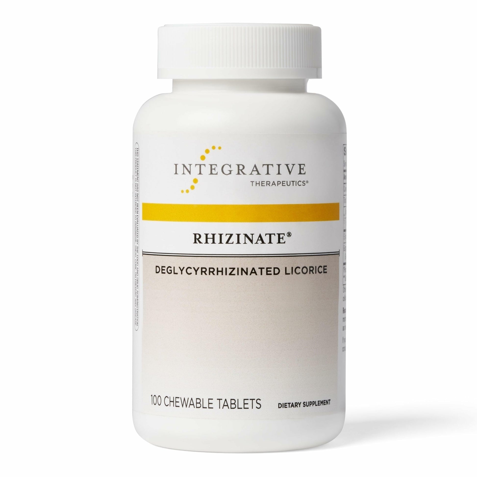 Integrative Therapeutics Rhizinate Digestive Supplement for Gut Health Tablets 100