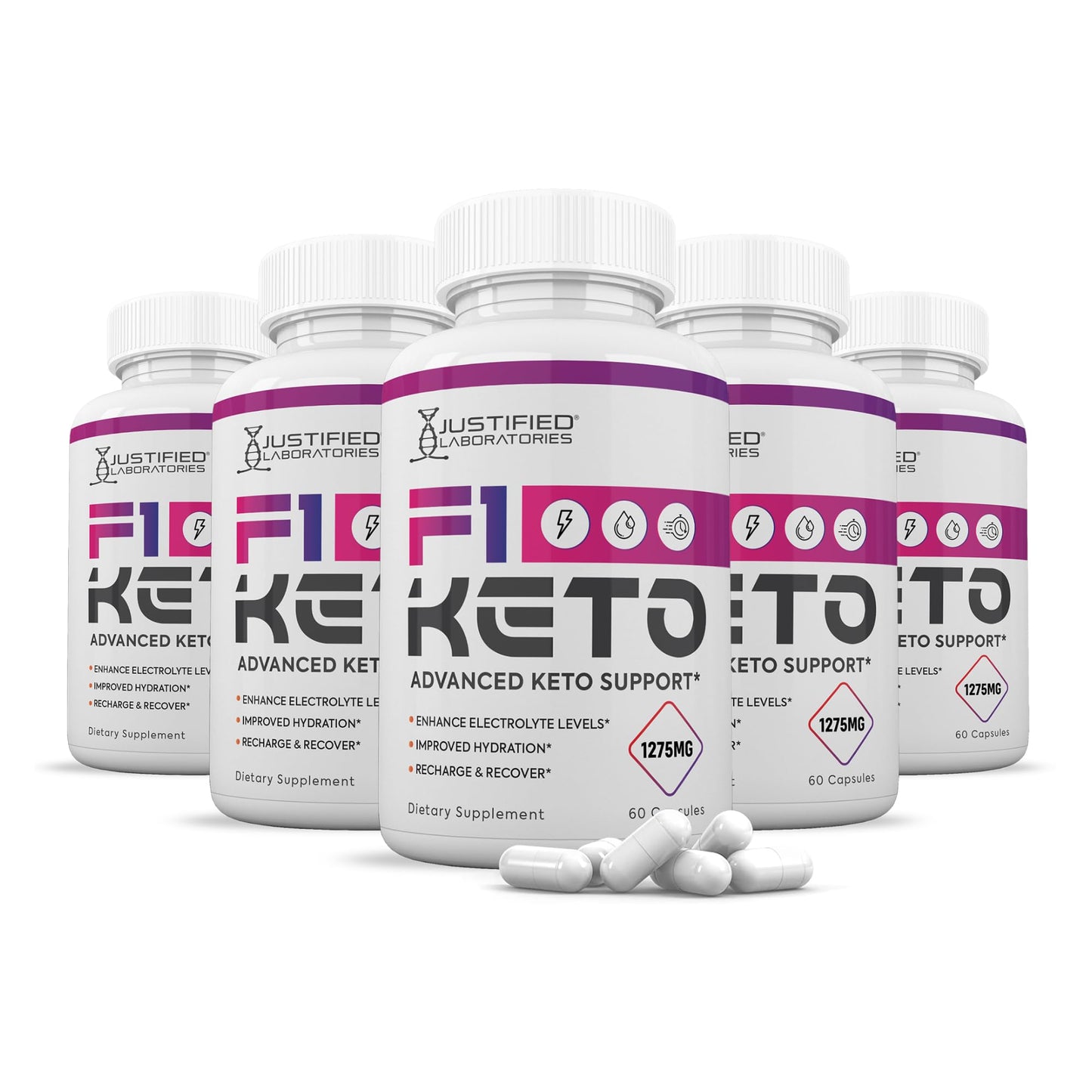 Justified Laboratories F1 Keto Capsule 60 Capsules