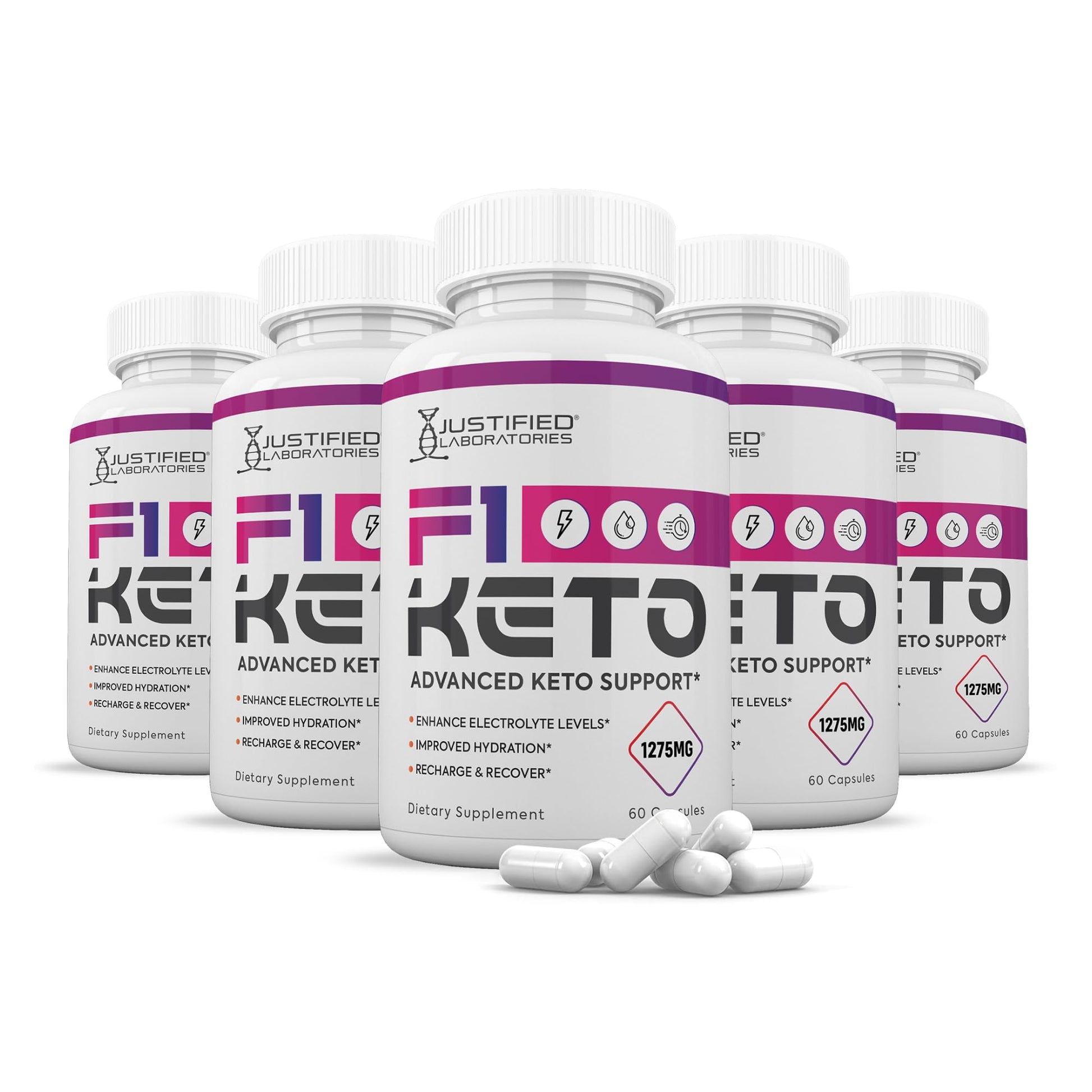 Justified Laboratories F1 Keto Capsule 60 Capsules