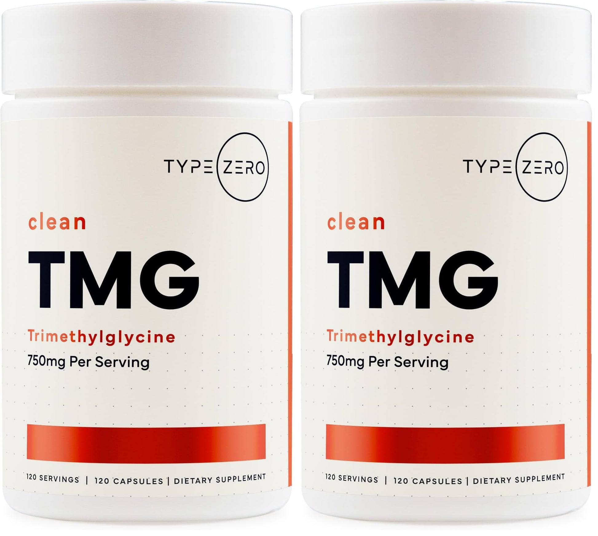 Type Zero Clean TMG Trimethylglycine Capsules 240
