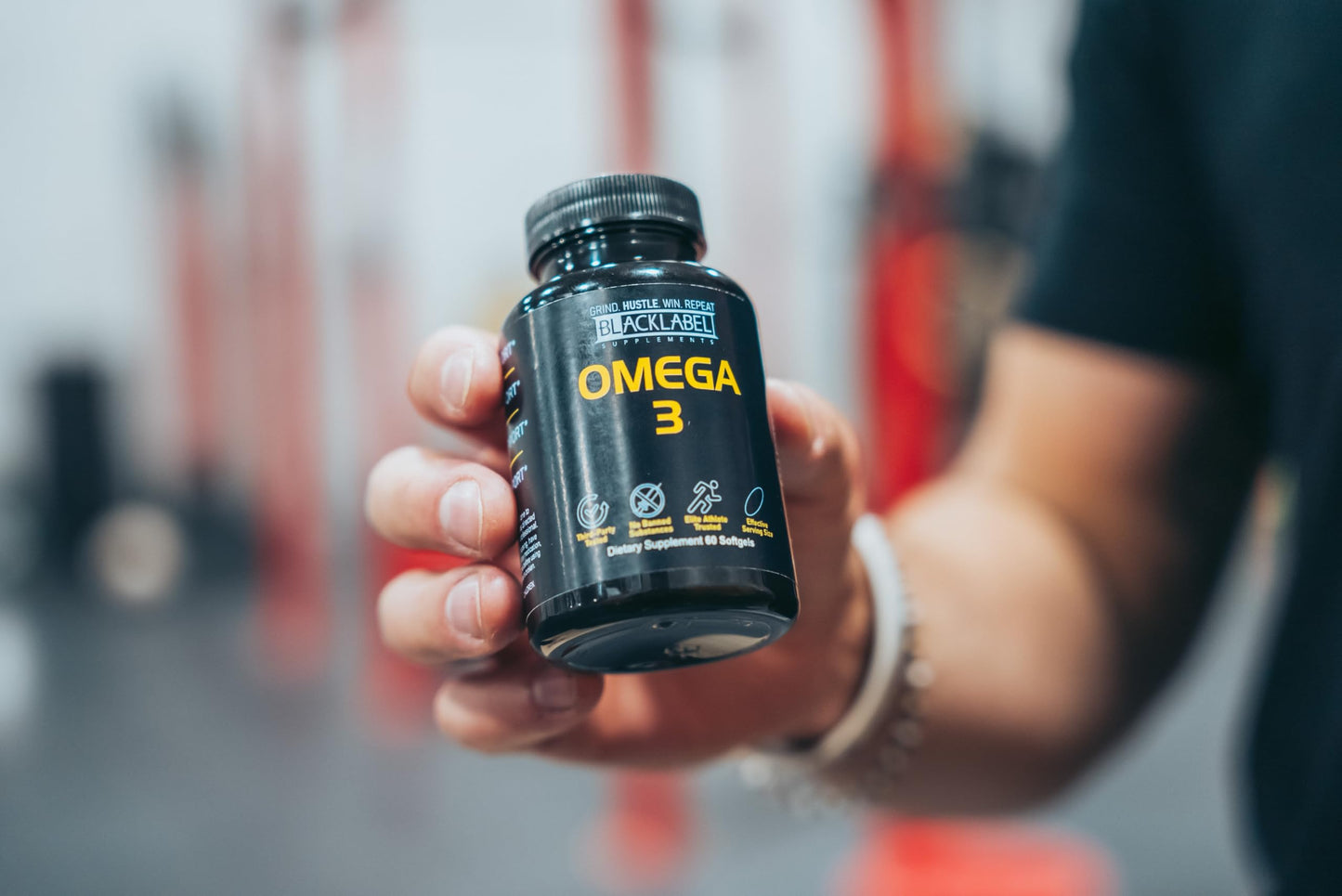 BLACKLABEL Supplements Omega 3 Fish Oil Softgels 60