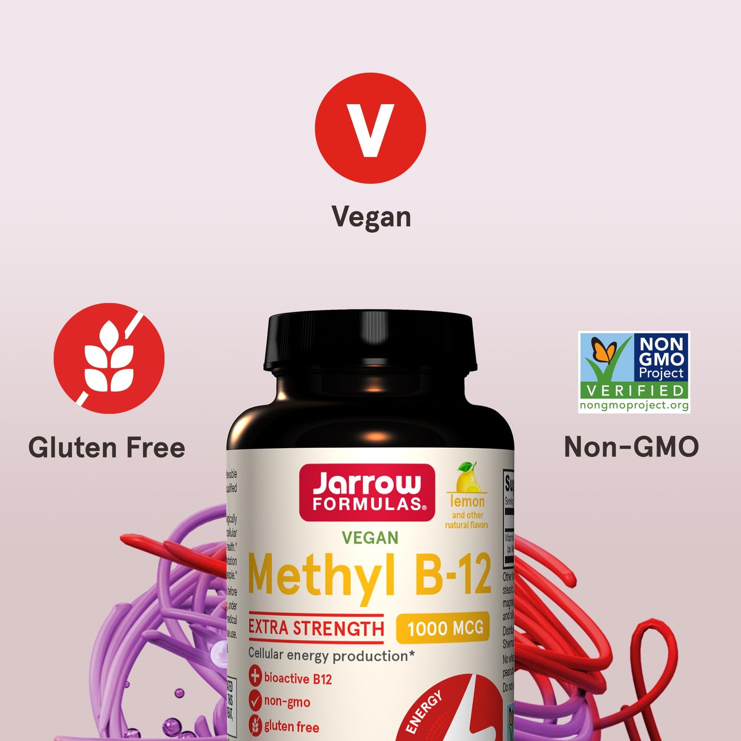Jarrow Formulas Methyl B-12 Lozenges, 100 Lozenges