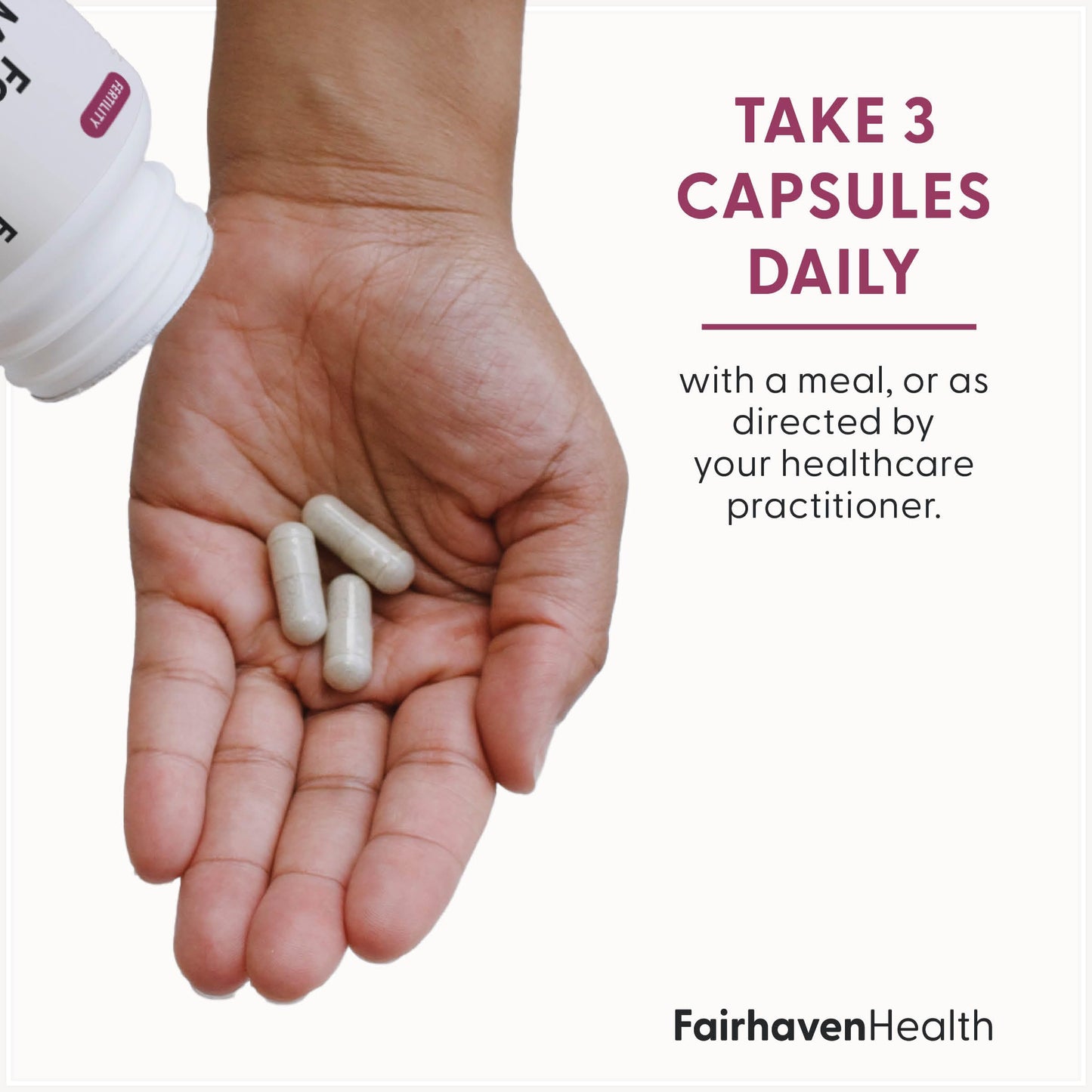 Fairhaven Health FertilAid for Women, 180 Capsules