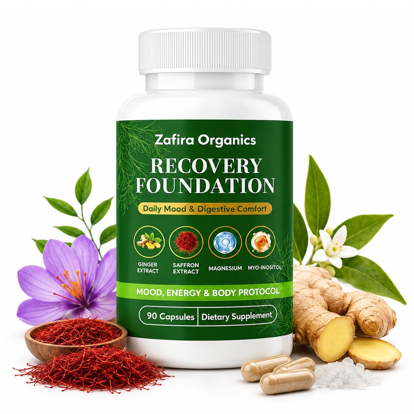 TQIUH Zafira Recovery Foundation 90 Capsules