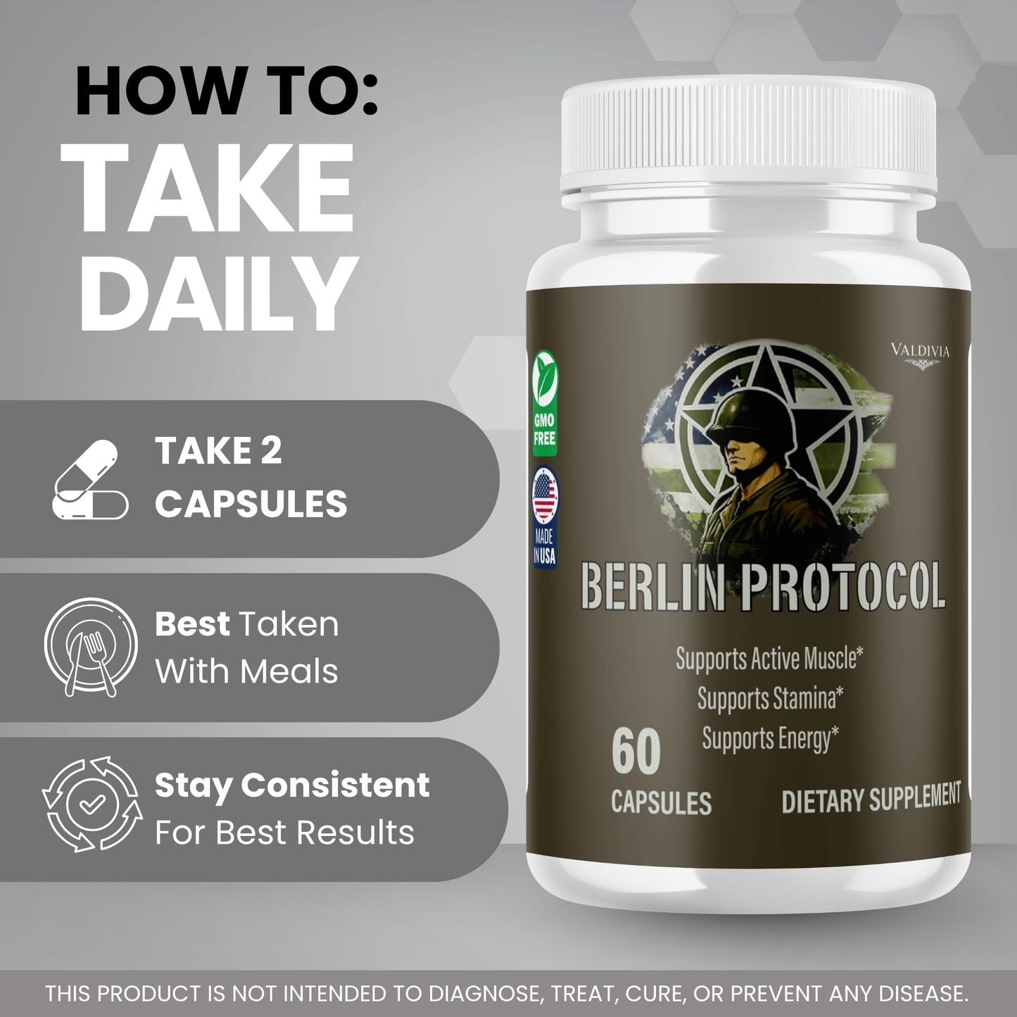 Valdivia Berlin Protocol 300 Capsules