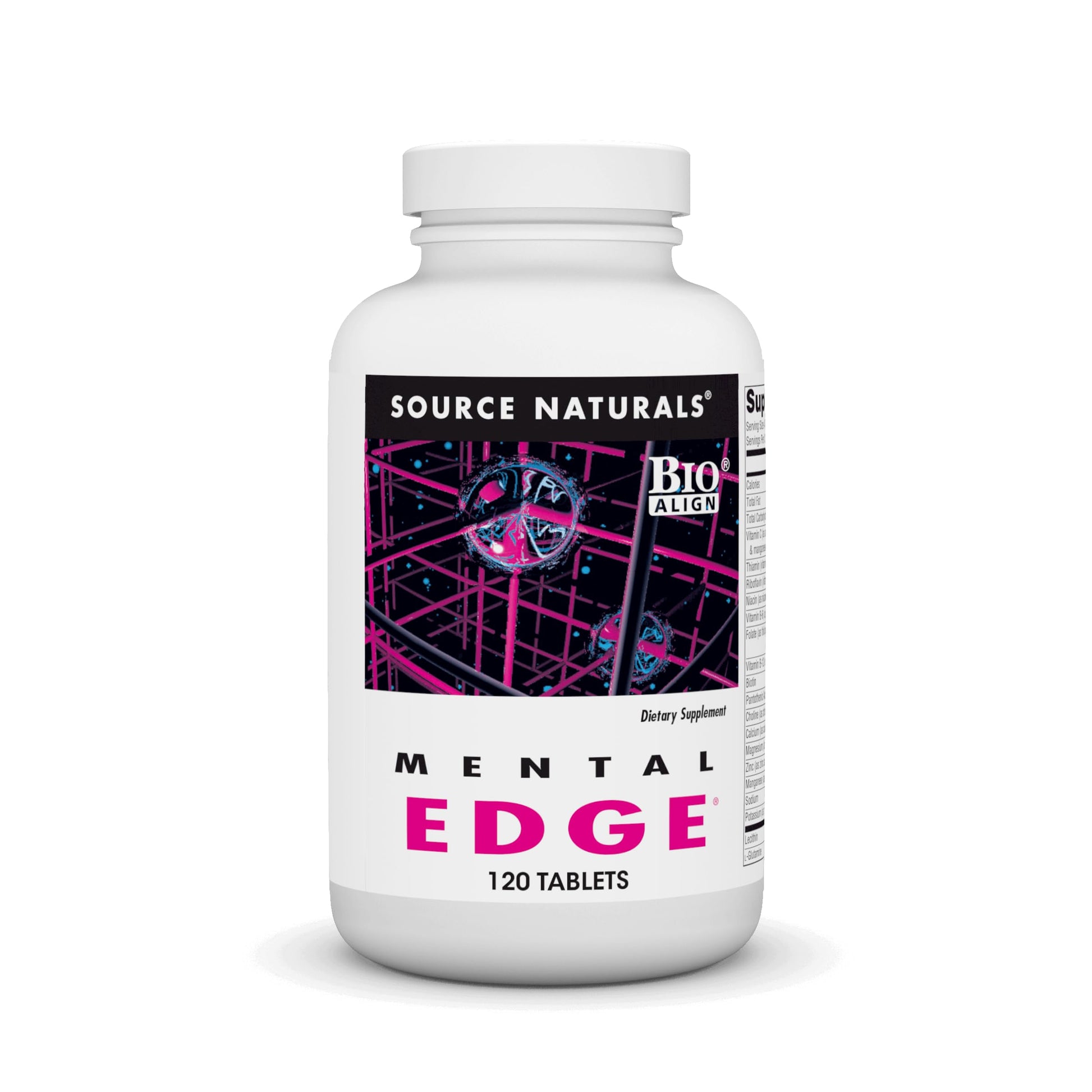 Source Naturals Mental Edge Brain Boosting Supplement 120 Tablets