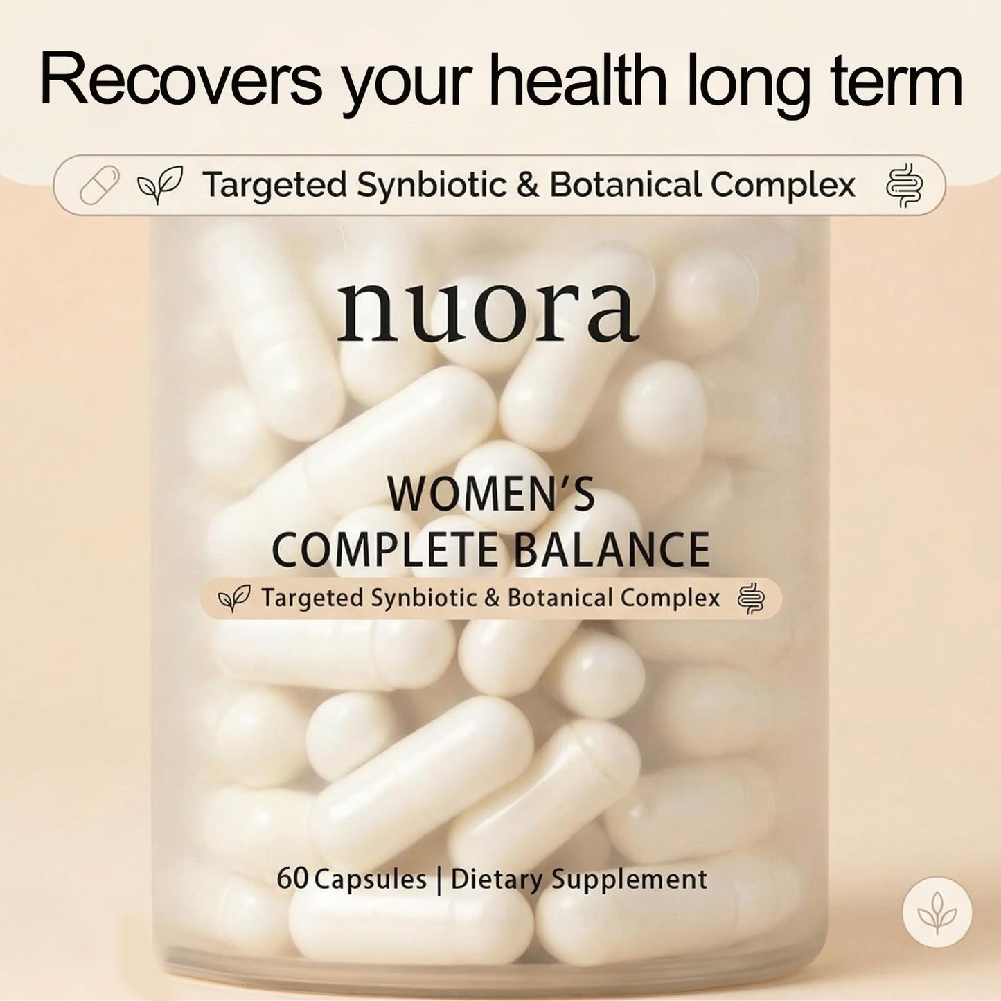 GAOMAOKING Nuora Gut Ritual, 60 Capsules