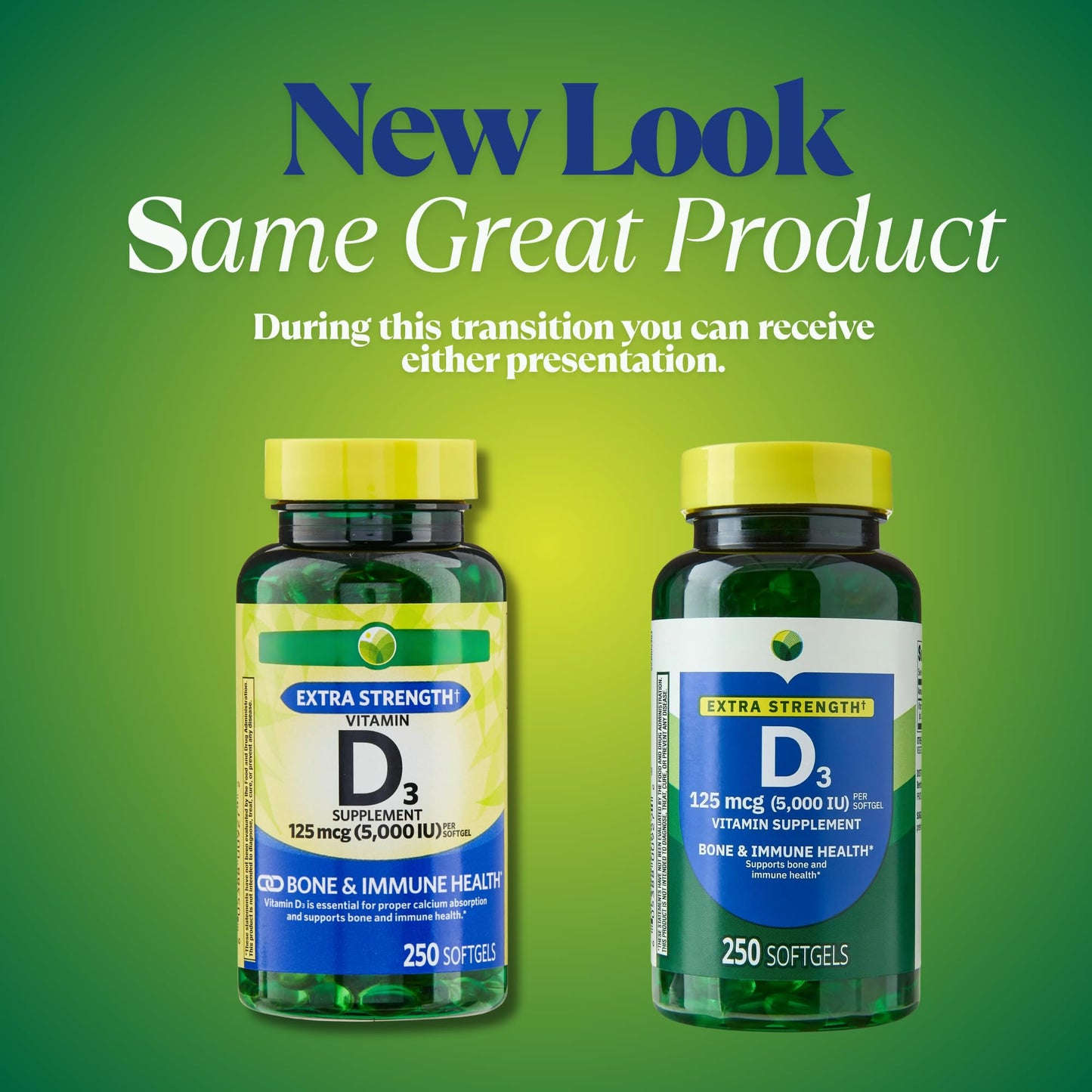 KP+ Vitamin D3 125 mcg (5,000 IU) Softgels, 250 Count
