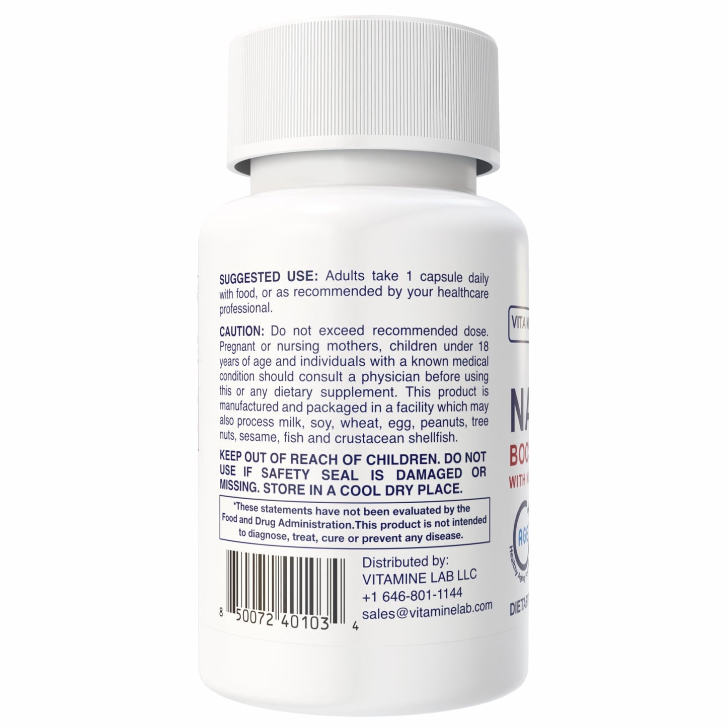 VITA MINE LAB NAD+ Boost Pro 30 Capsules