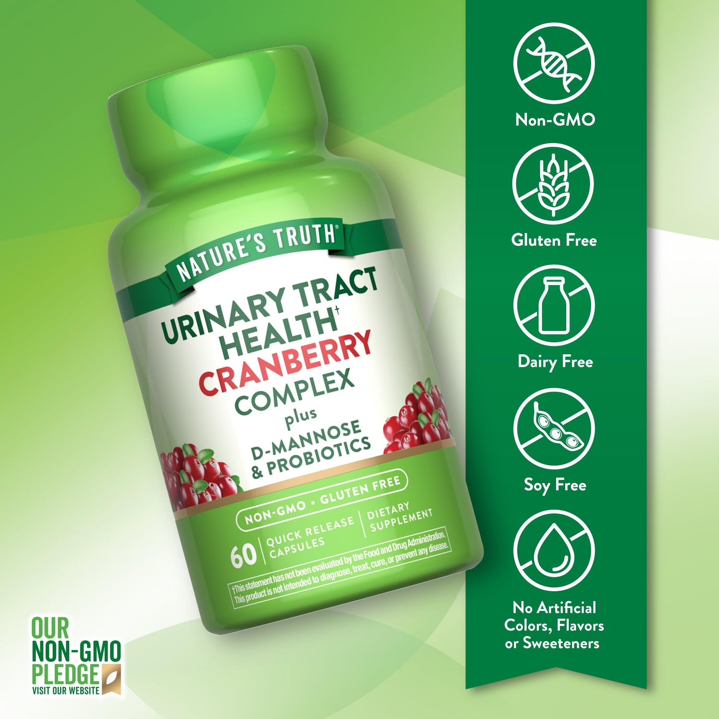 Nature's Truth Cranberry Pills 60 Capsules