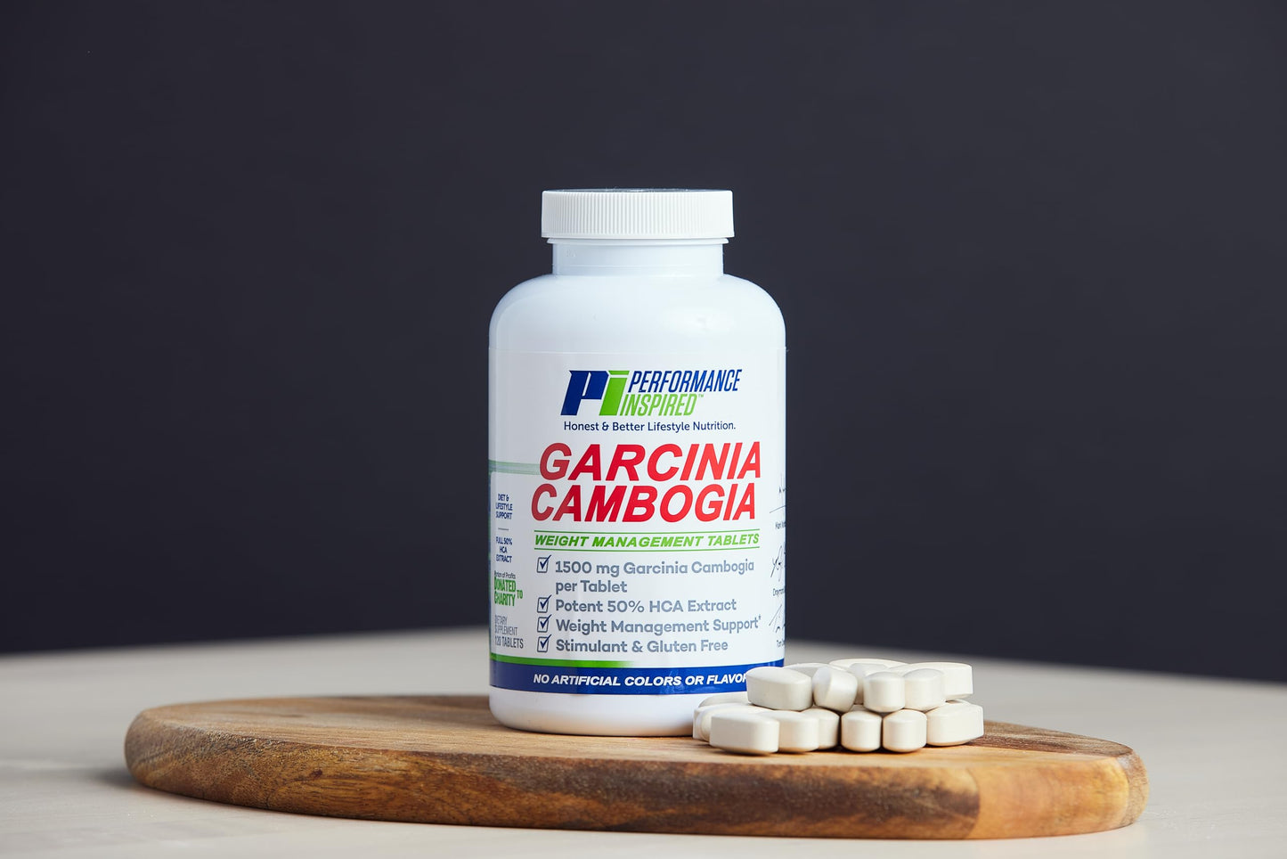 Performance Inspired Garcinia Cambogia 1500mg Tablet, 120 Count