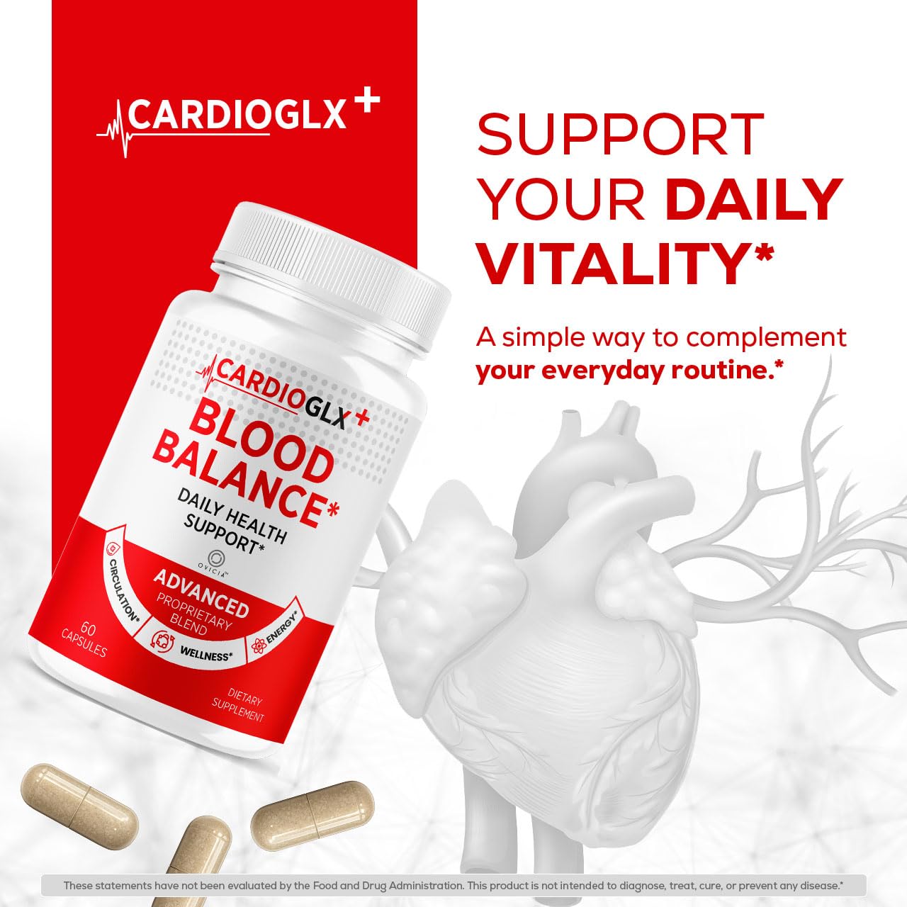 OVICIA Cardioglyx Capsules 180 Capsules