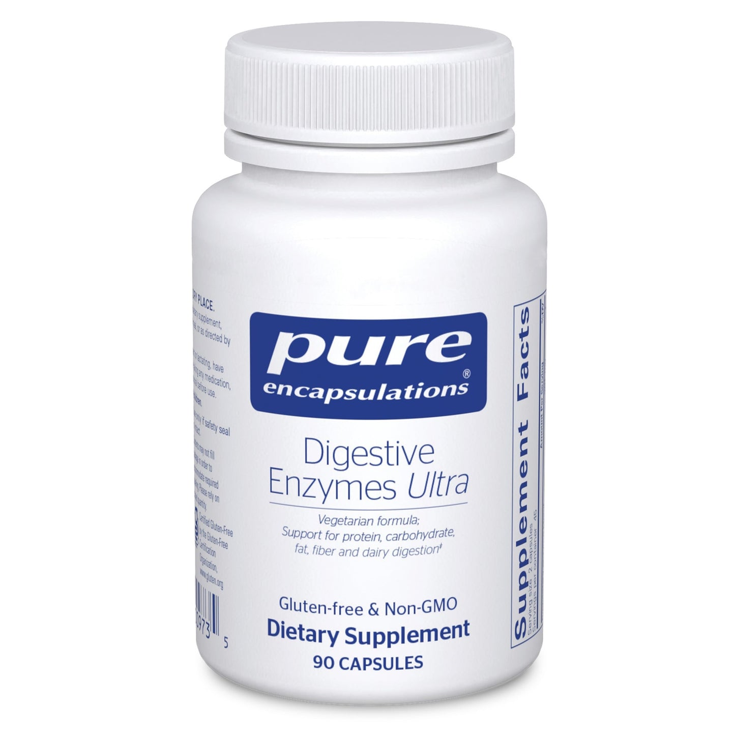 Pure Encapsulations Digestive Enzymes Ultra Capsule 90 Count