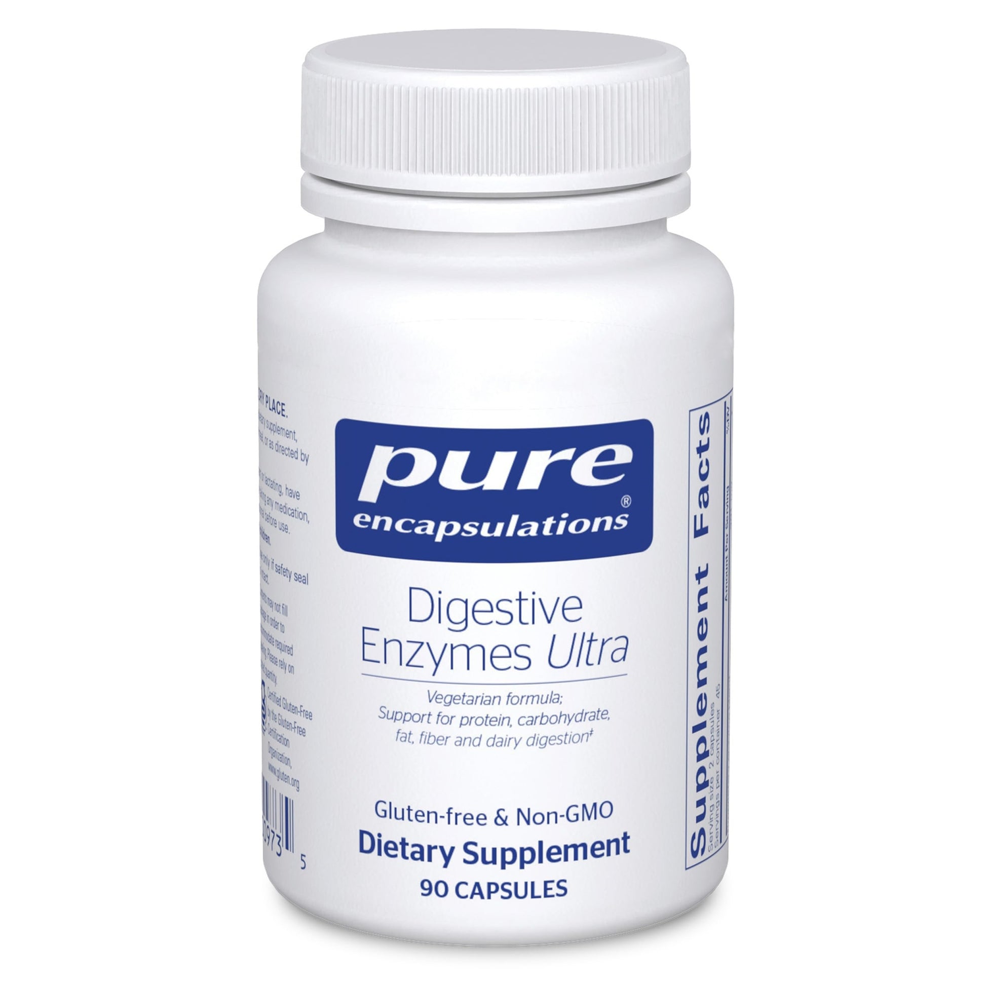 Pure Encapsulations Digestive Enzymes Ultra Capsule 90 Count