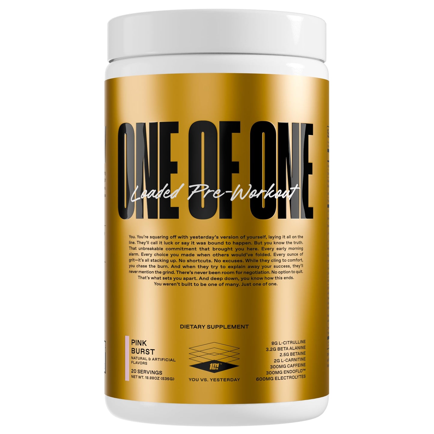 ONE OF ONE Loaded Pre-Workout Powder 18.8