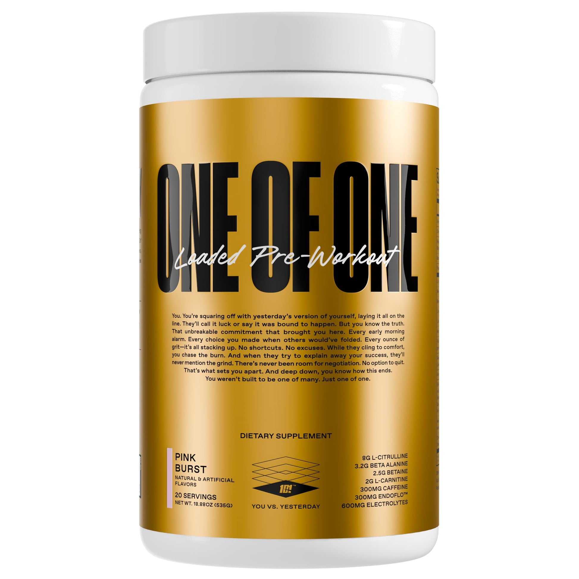 ONE OF ONE Loaded Pre-Workout Powder 18.8