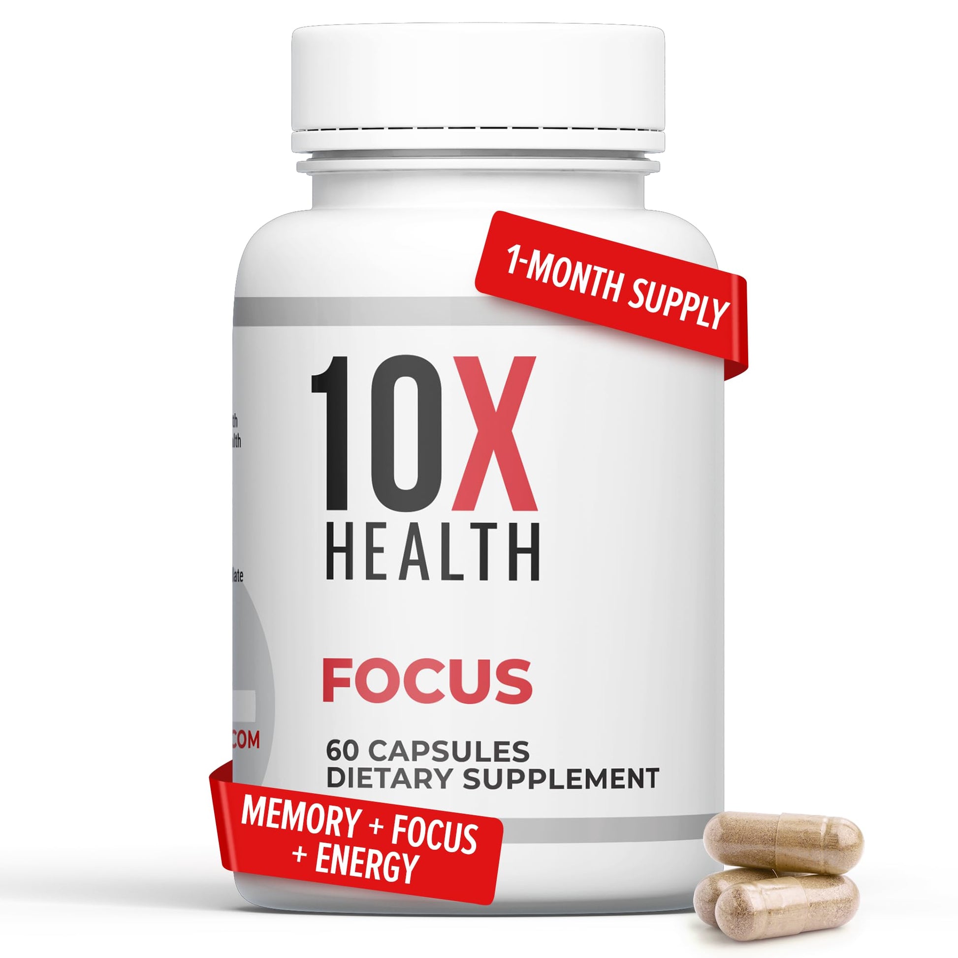 10X Health System 10X Health Focus Supplement 60 Capsules