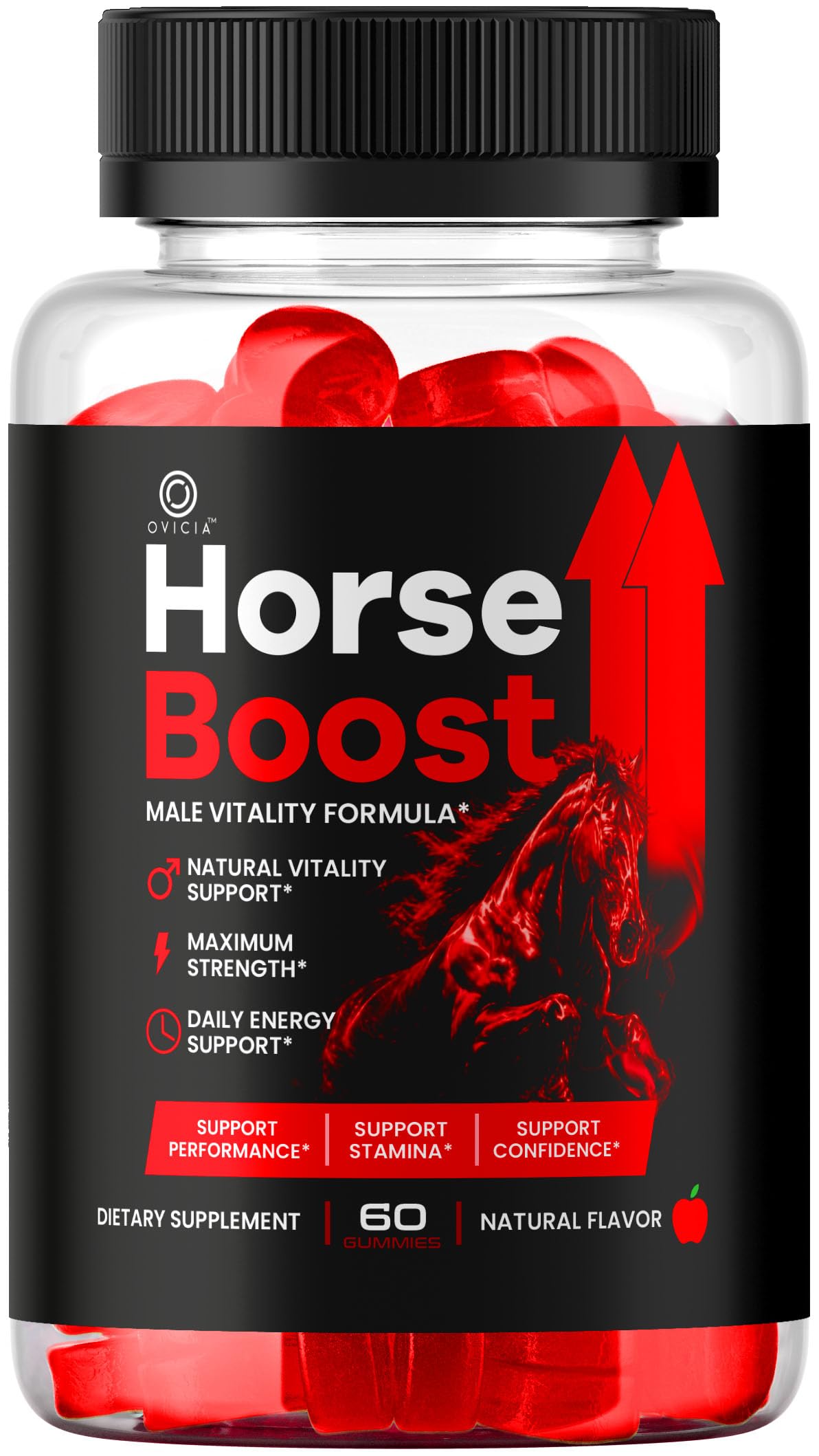 OVICIA Horse Boost Gummies 60 Gummies