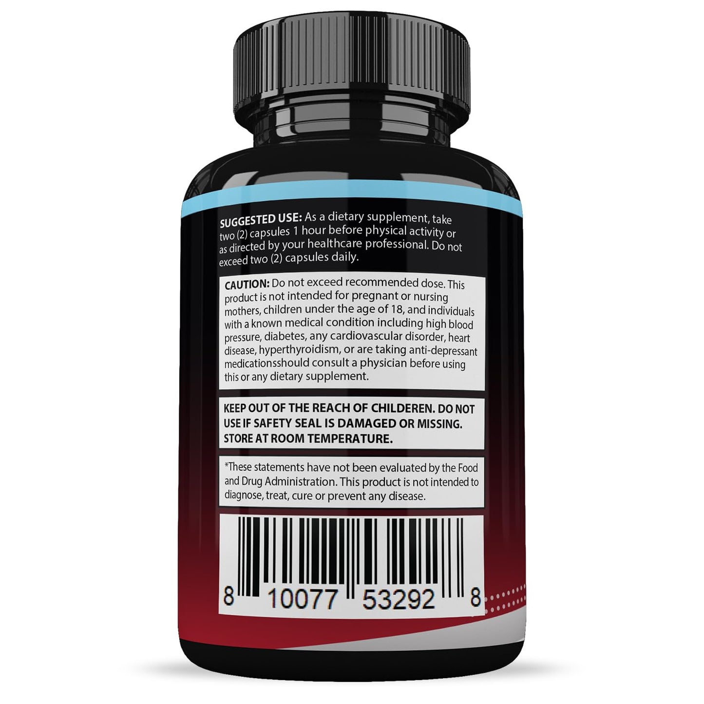 Justified Laboratories XL Real Muscle Gainer Advanced Men's Heath Formula 60 Capsules