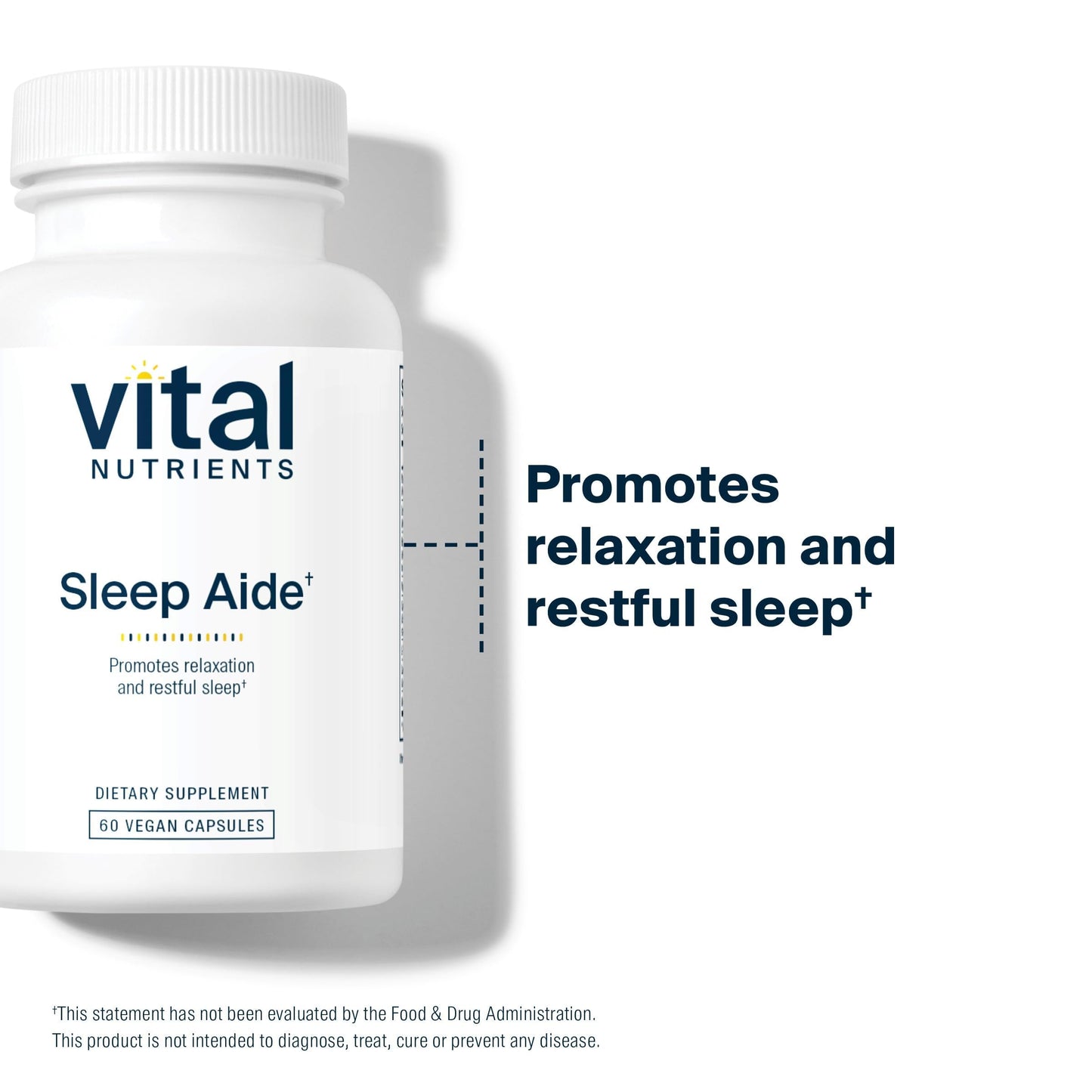 Vital Nutrients Vegan Sleep Supplement Capsule, 60 Capsules