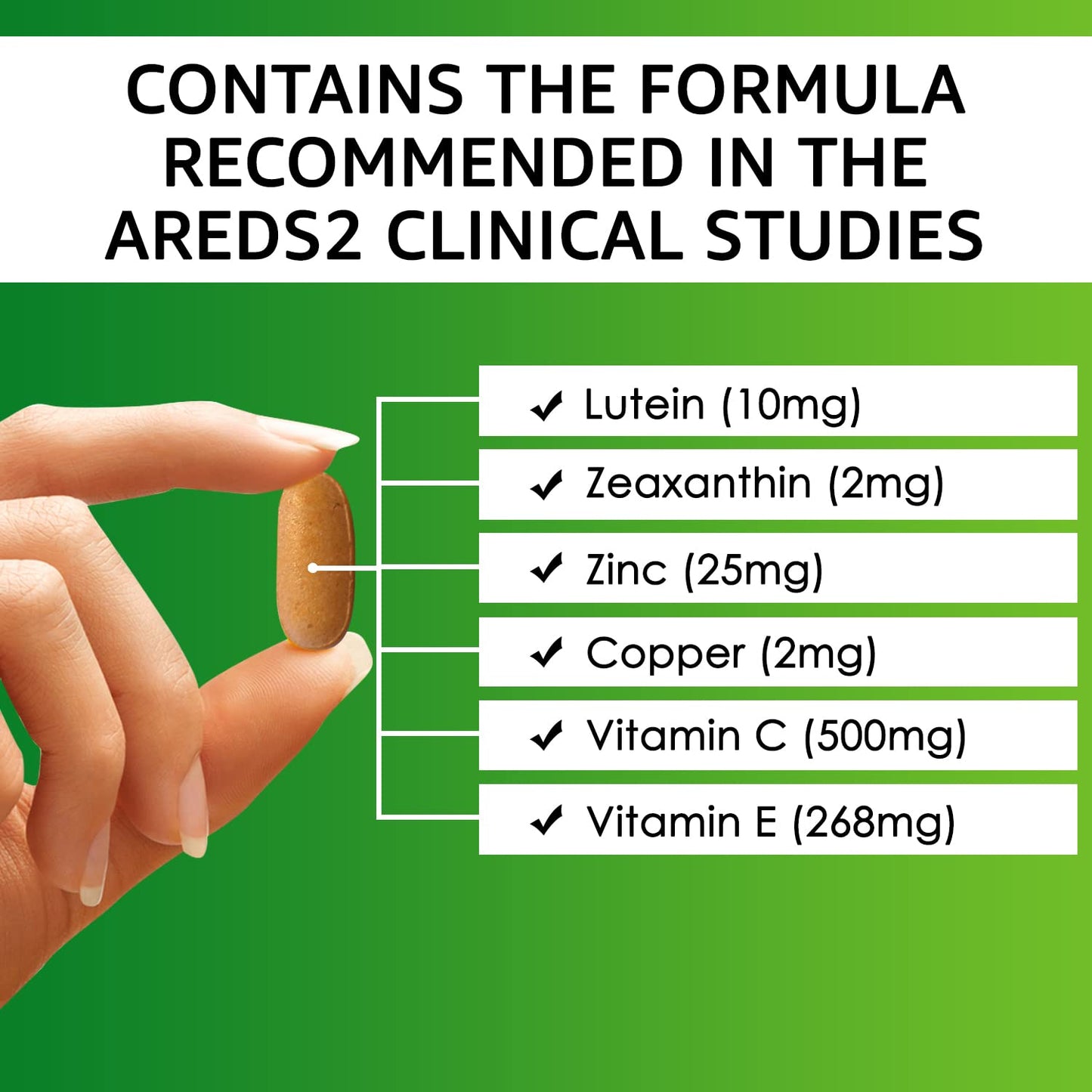 Intelligent Formula Vision Defender AMD AREDS2 Eye Vitamins 90 Tablets