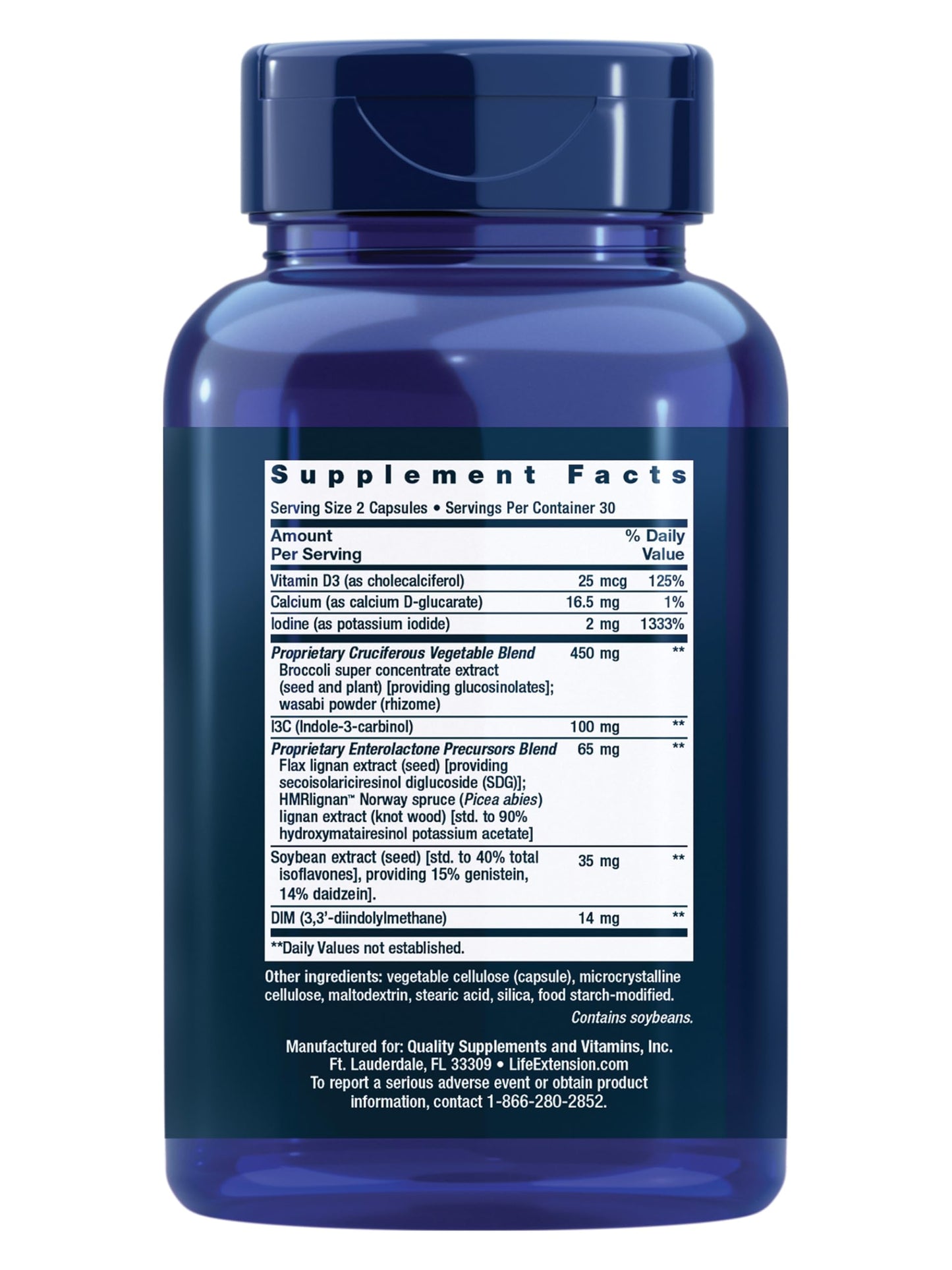 Life Extension Breast Health Formula Capsule, 60 Capsules