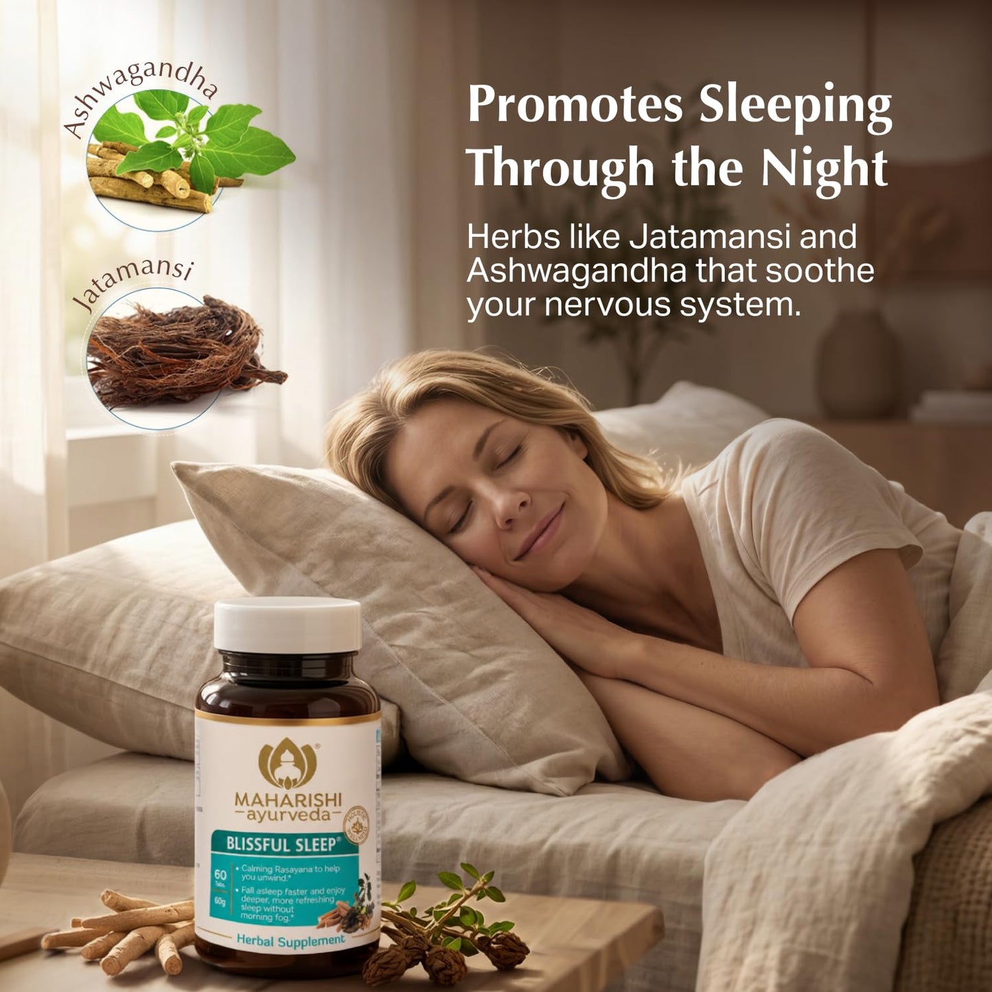 Maharishi Ayurveda Blissful Sleep Tablet 1 Count
