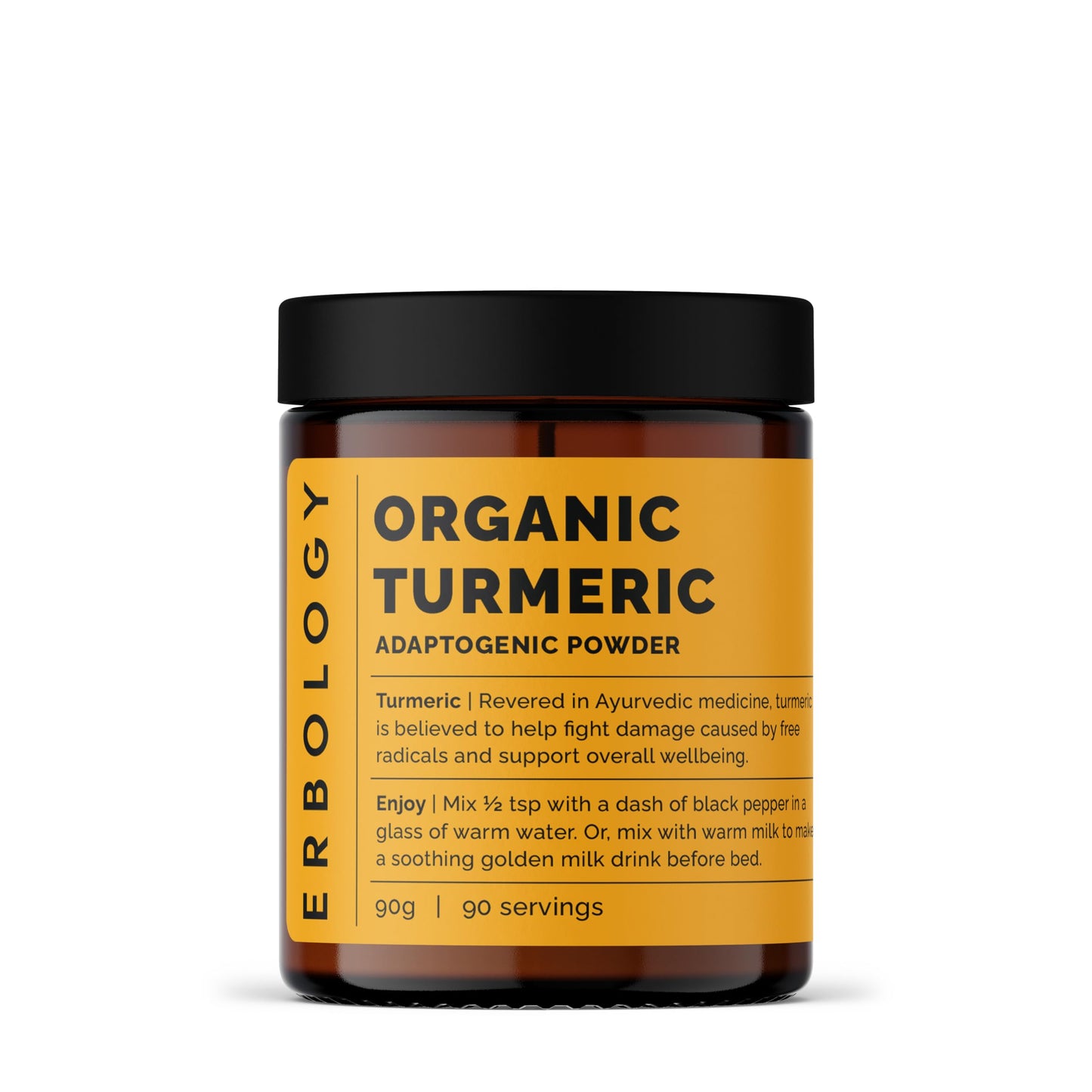 Erbology Organic Turmeric Powder 3.2 oz