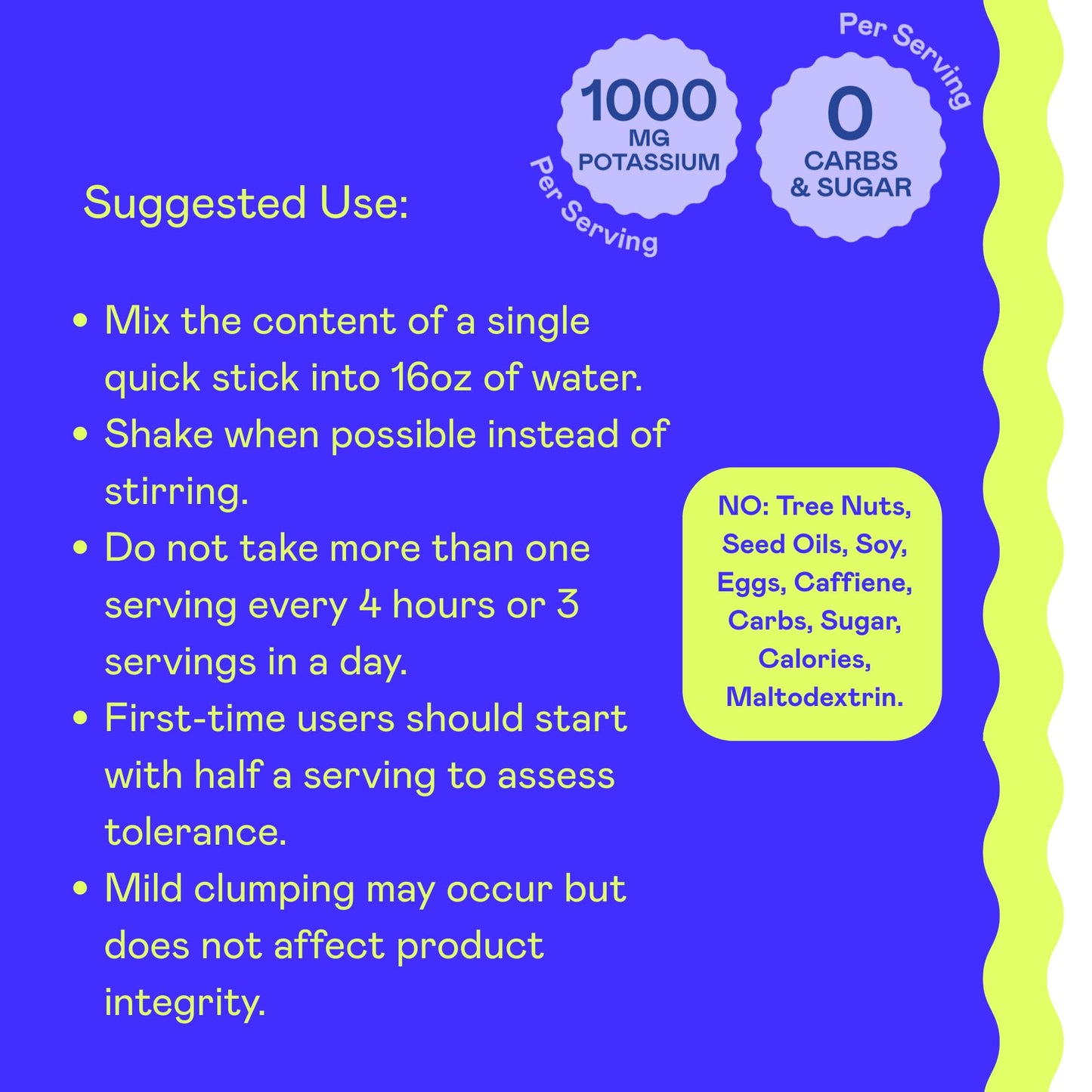 Hi-Lyte K1000 Blue Raspberry Electrolytes Powder Packets, 30 Servings