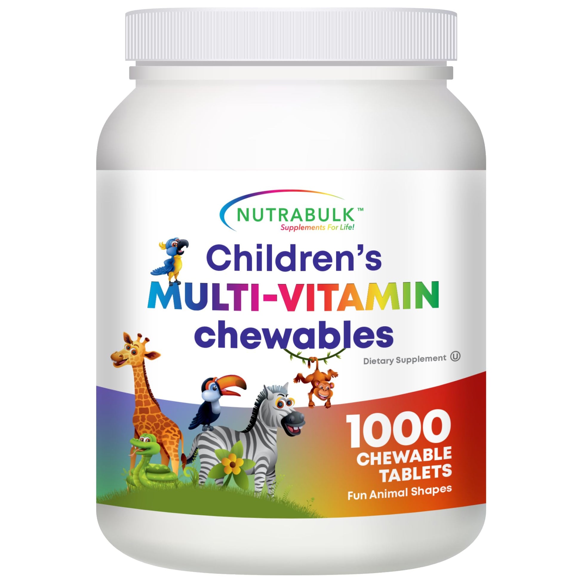 NutraBulk Kids Multivitamin Tablet 1000 Count