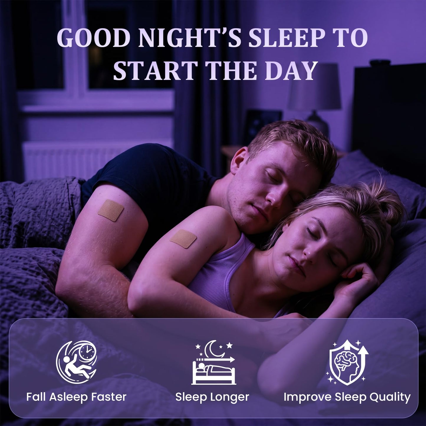 BWLIY Sleep Patches for Adults, 42 Tablets