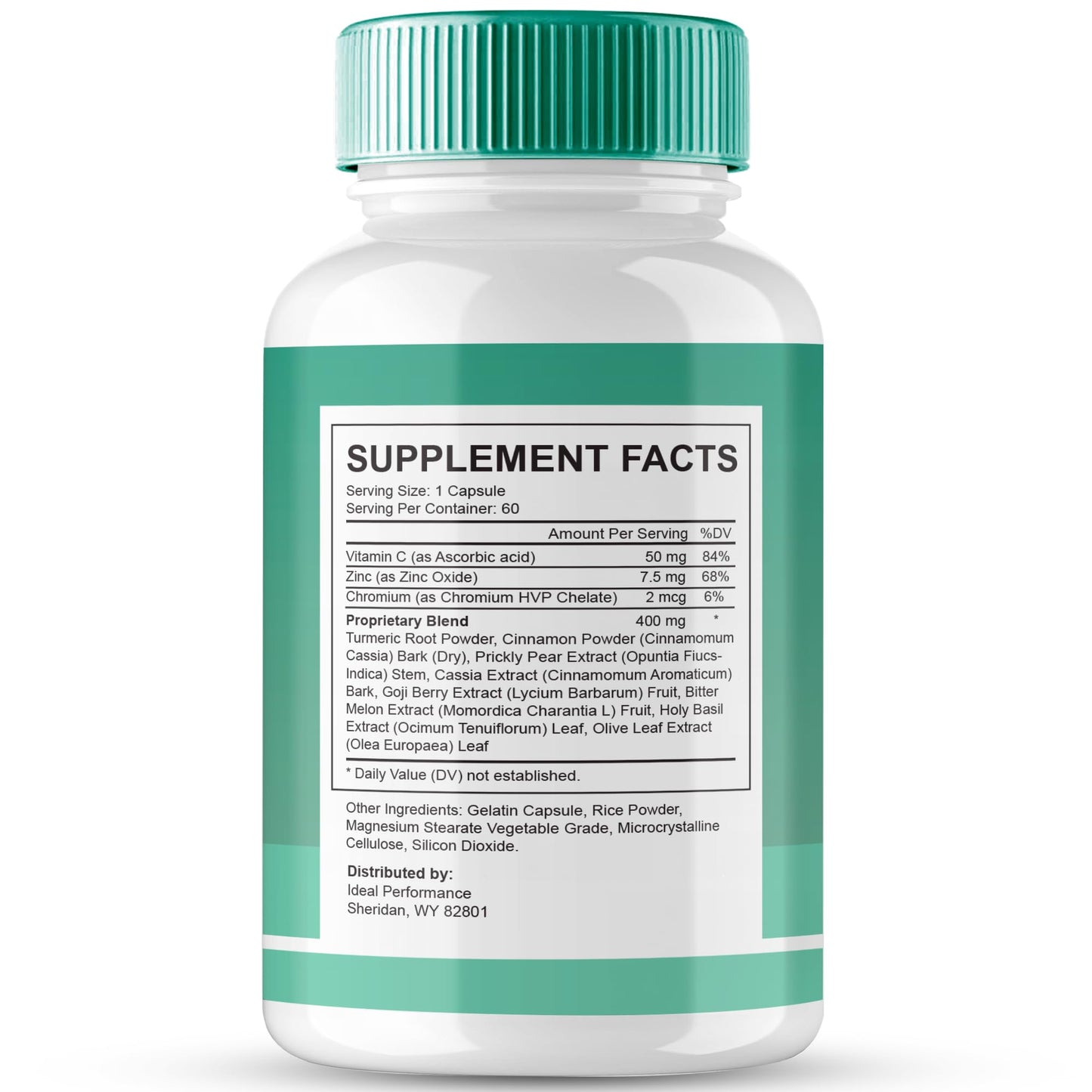 IDEAL PERFORMANCE Sugar Renew Capsules, 120 Capsules