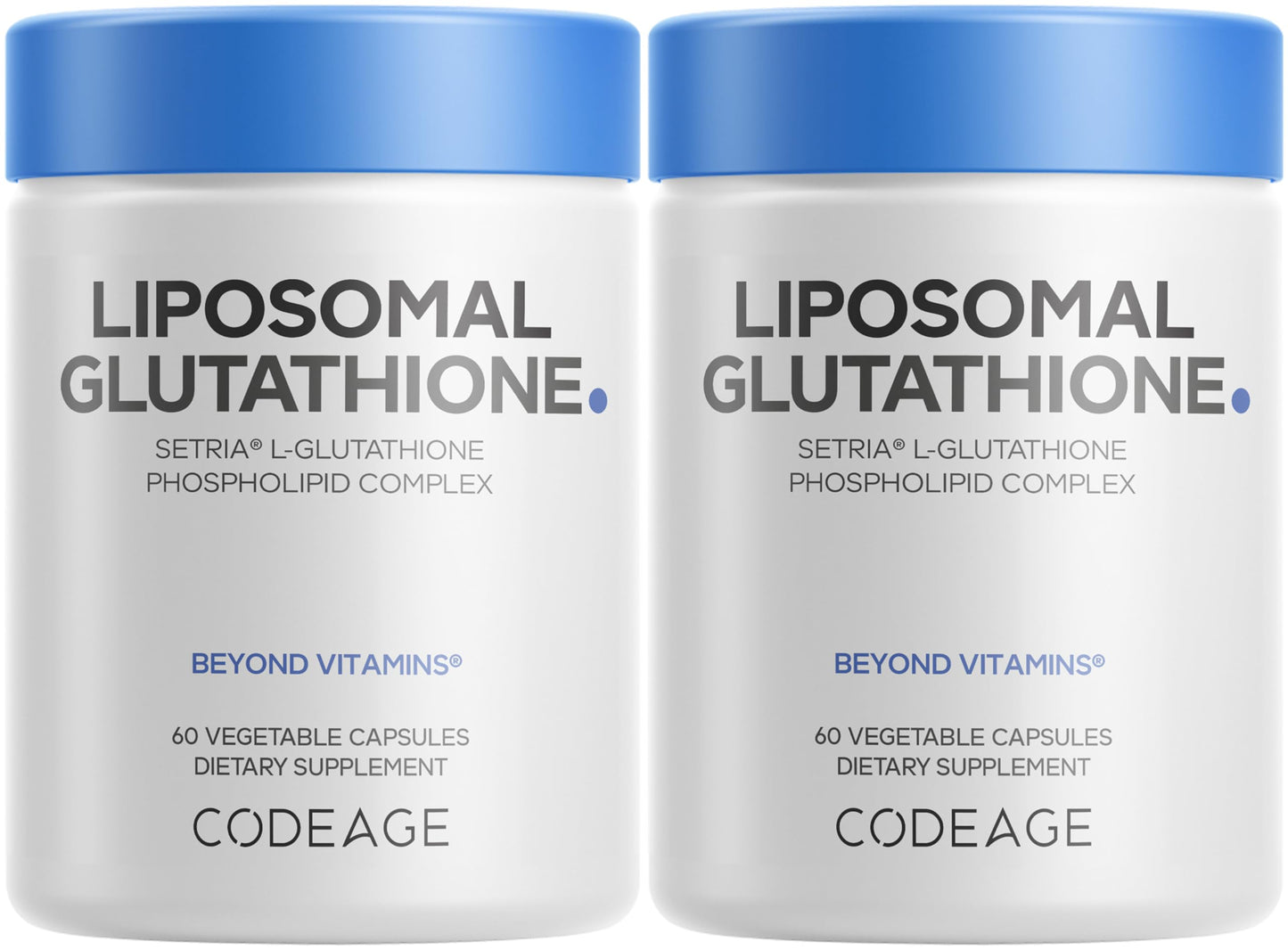 Codeage Liposomal Glutathione Supplement 120 Capsules