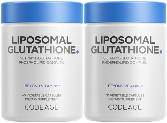 Codeage Liposomal Glutathione Supplement 120 Capsules