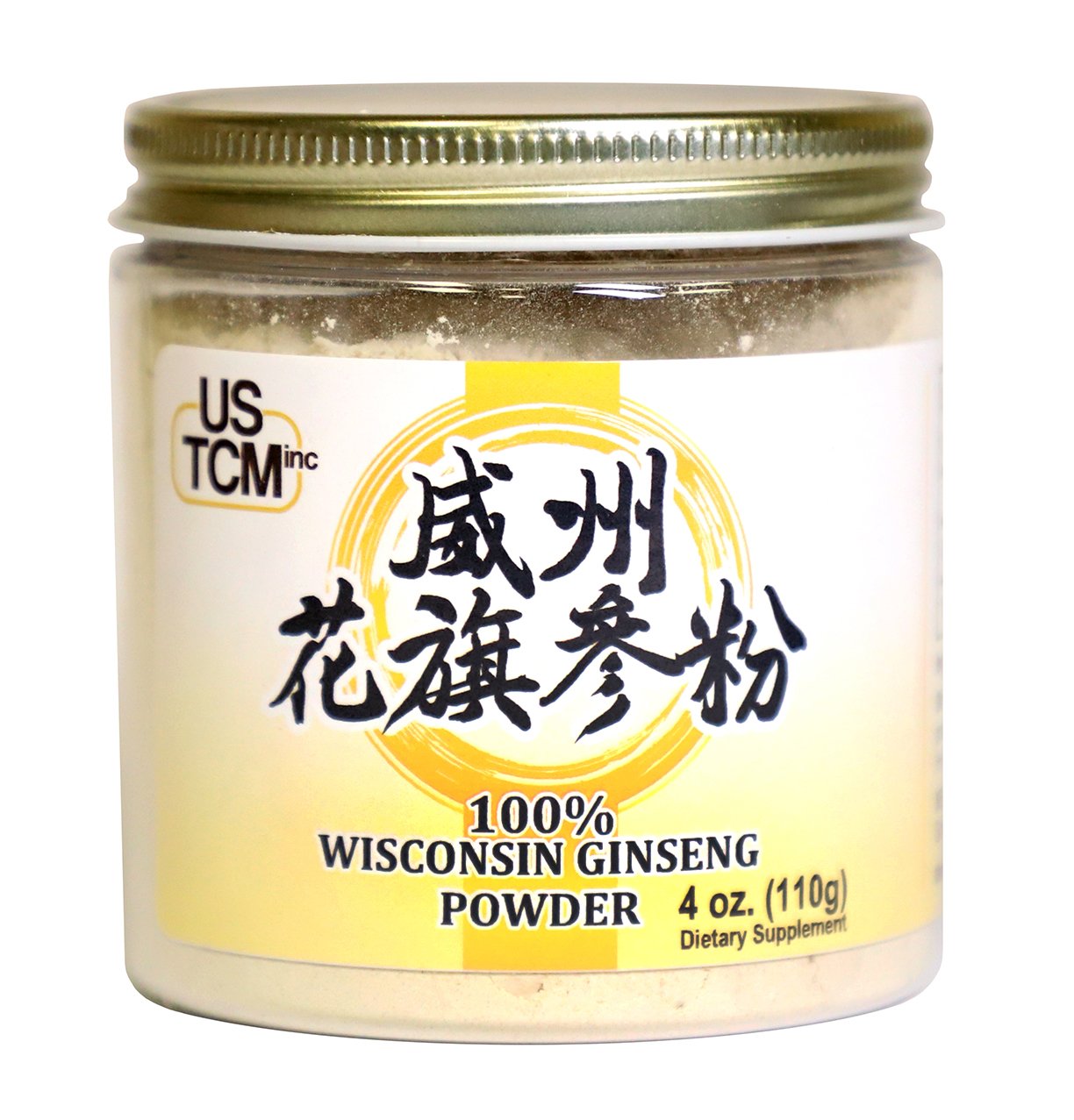 USTCM Wisconsin American Ginseng Powder 1 Count