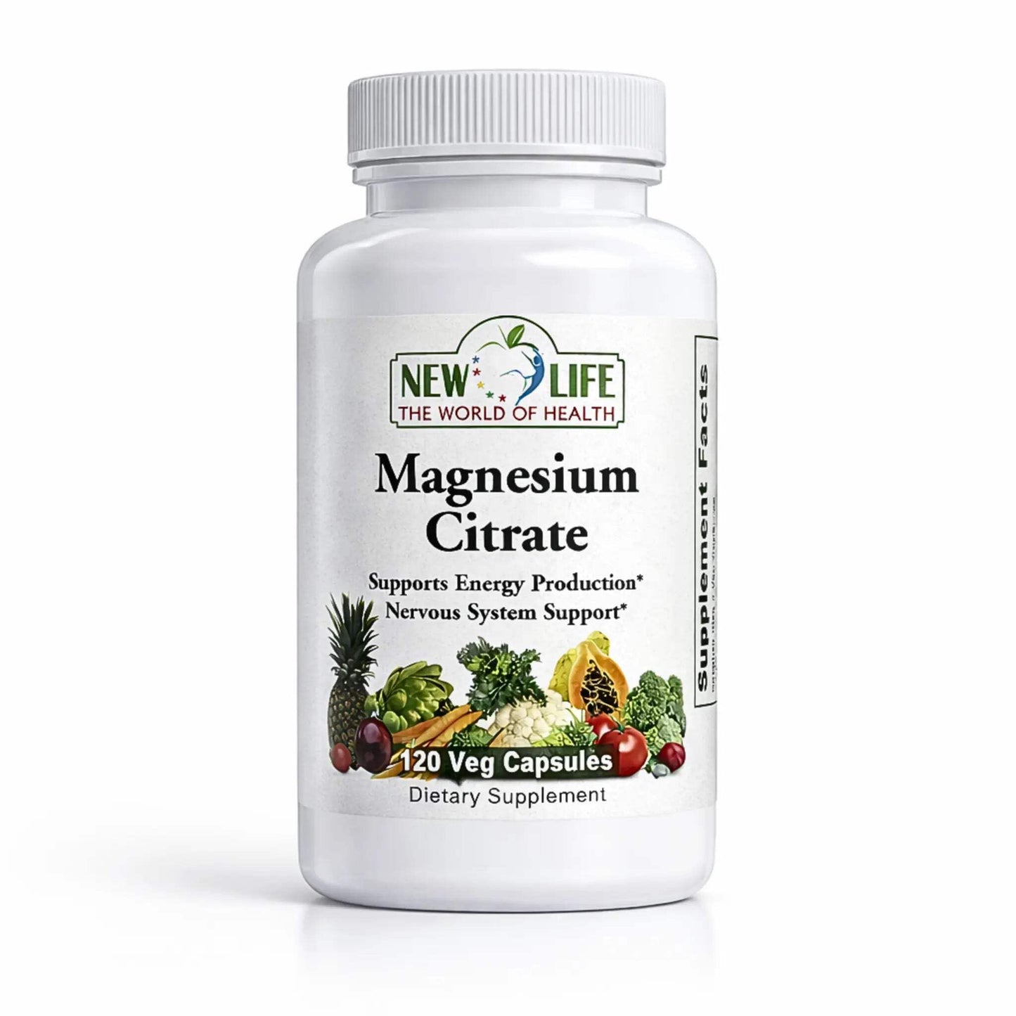 Manteniendo Tu Salud Magnesium Citrate 400mg Veg Capsules, 120