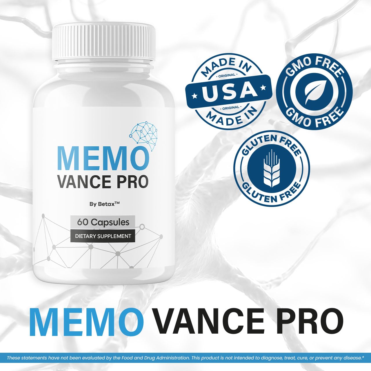 BetaX MemoVance Capsules 120 Capsules