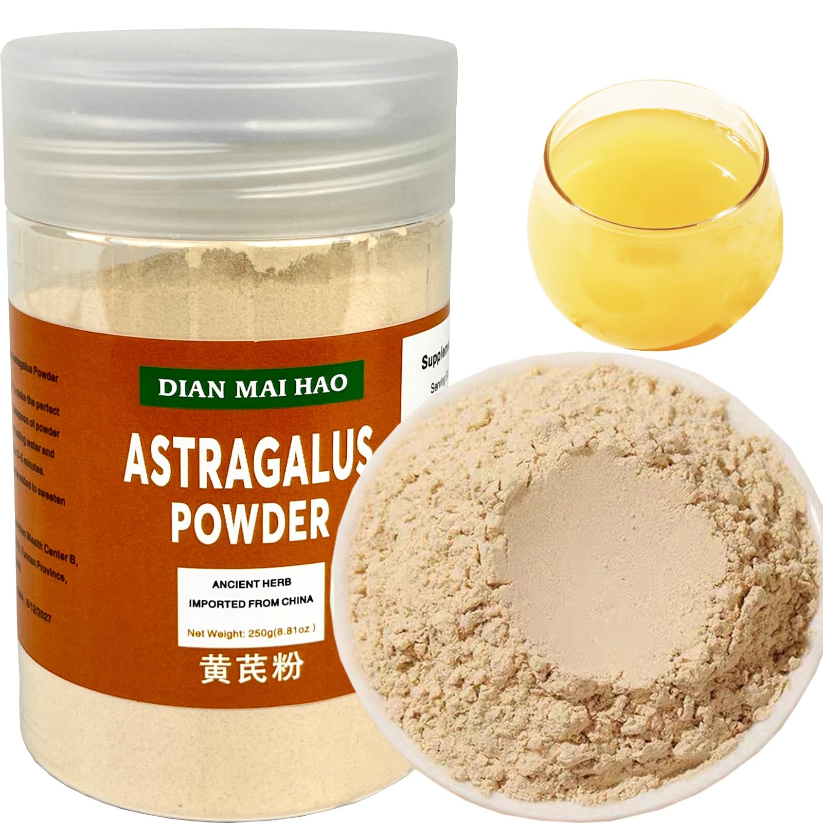 DIAN MAI HAO Astragalus Powder, 8.81 oz